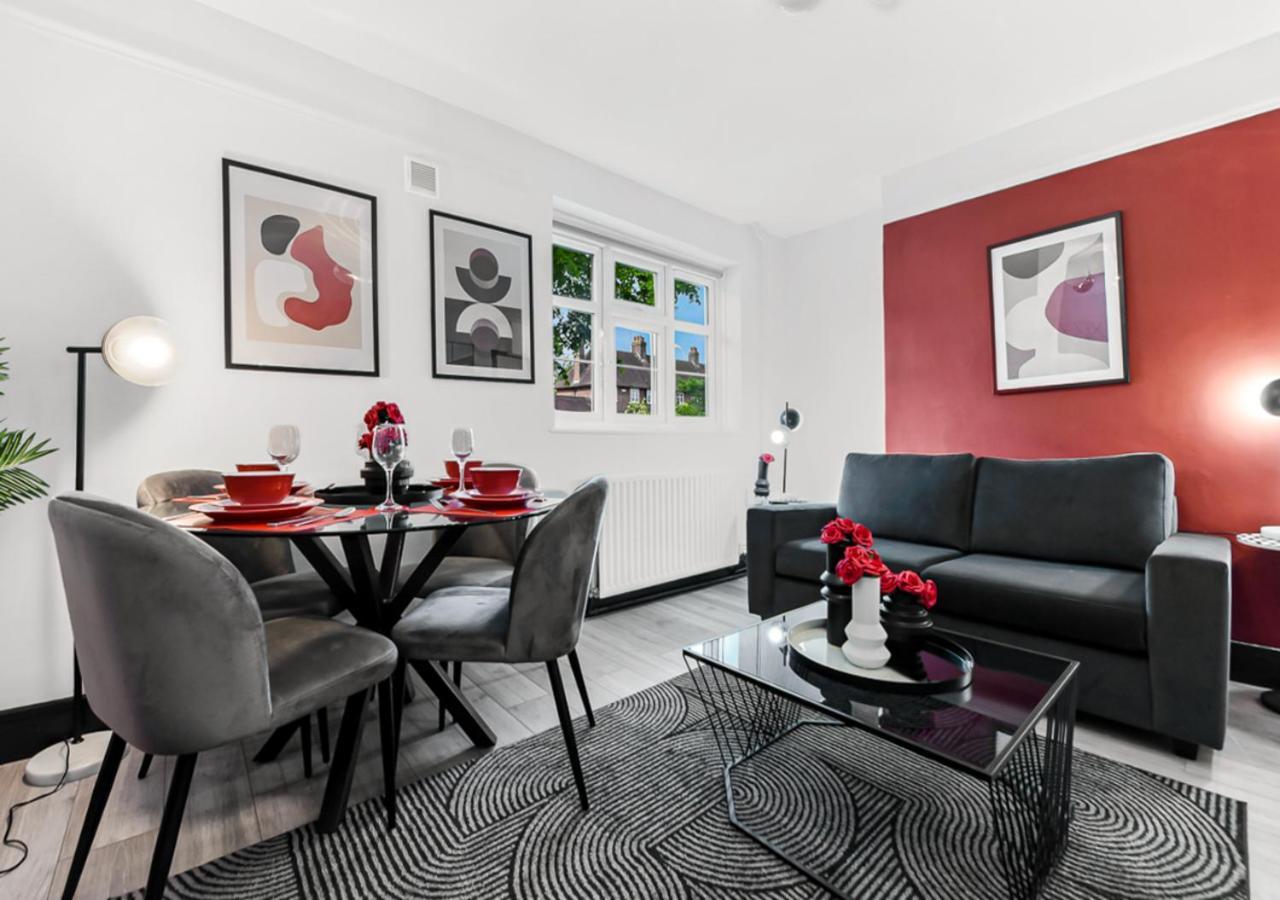 Radiant Serenity 2br Flat Sleeps 4 Warm Ambiance Leilighet London