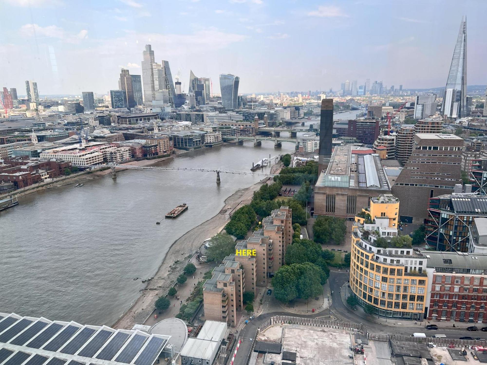 Great River Thames View Entire In The Most Central Leilighetshoteller London