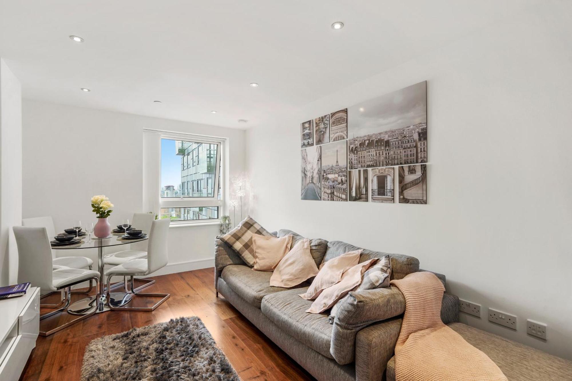 Entire 1 Bedroom Short Term & Flexible Renting Canary Wharf With Free Wifi
