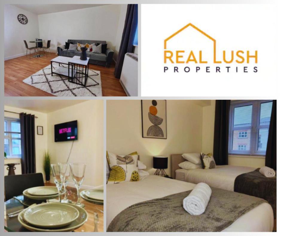 Real Lush Properties-1 Bed Greenwich Apartment, London, Sleeps 6 Appartement Londen