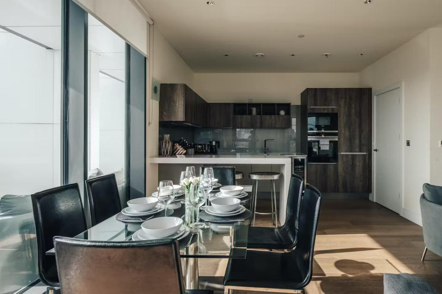 3 Bedroom Penthouse With Private Terrace, Battersea, Nine Elms Apartamento