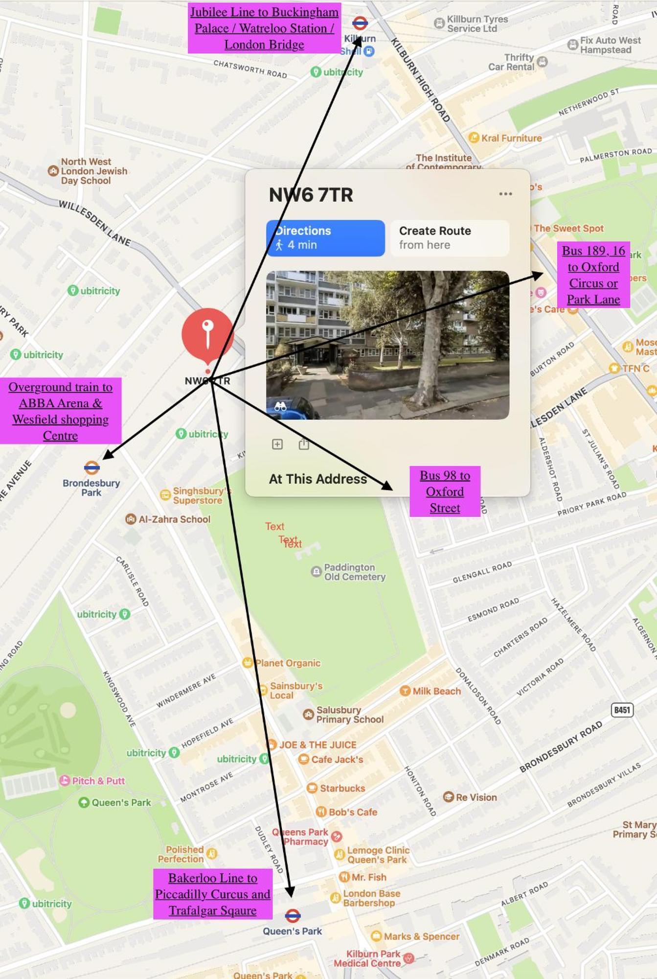 Appartement Beautiful 2 Bedroom & Balcony Flat In Londen