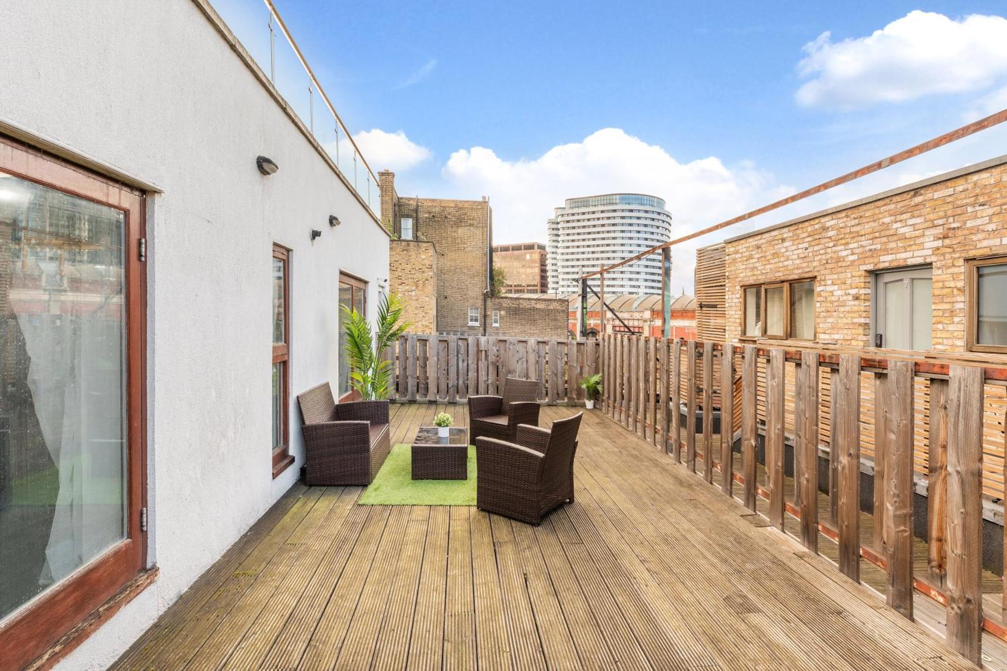 Apartamento Waterloo With Large Private Terrace - View Of The Eye - 1 Bedroom 1 Bath