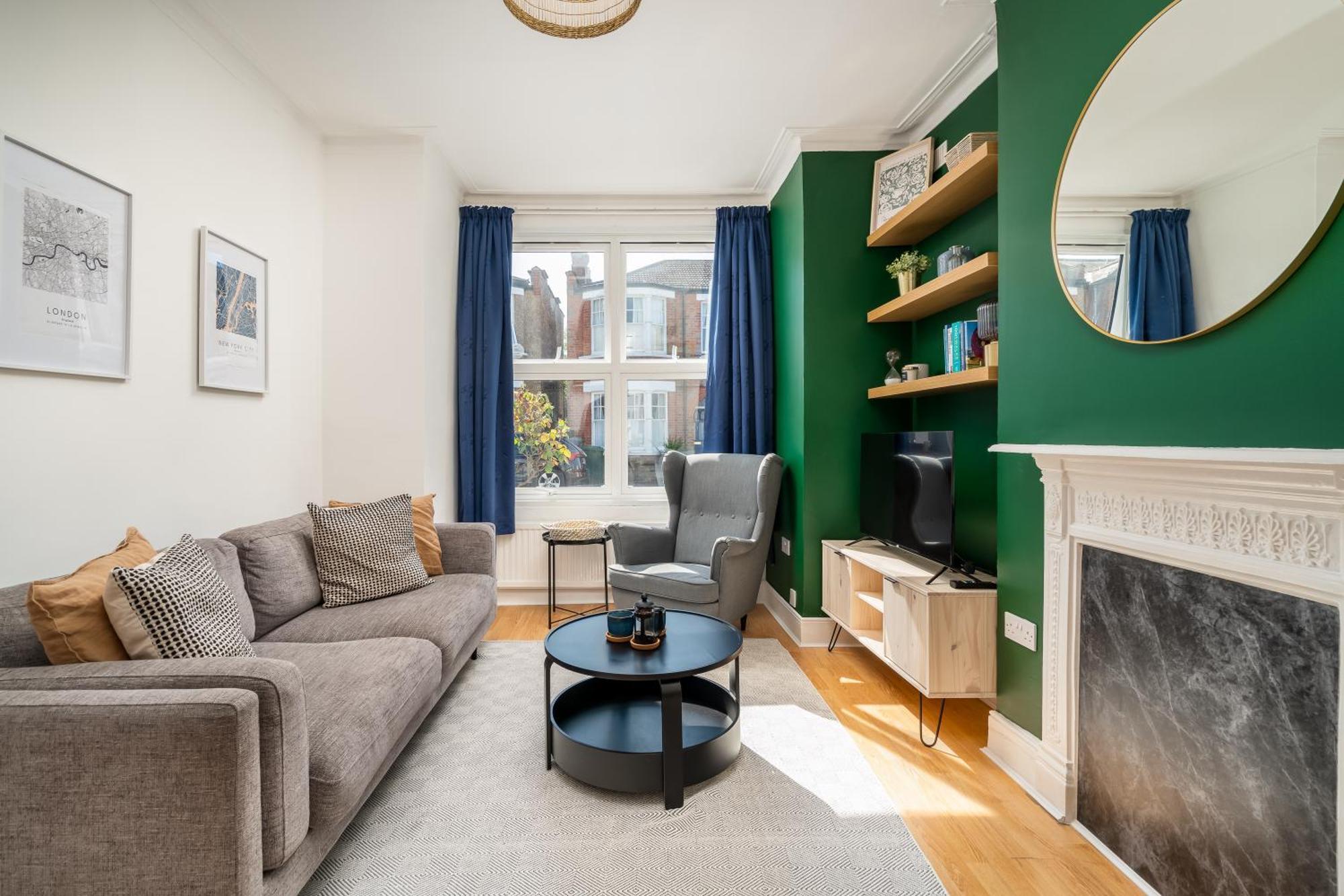 Homely And Stylish With A Garden In East Finchley Leilighet