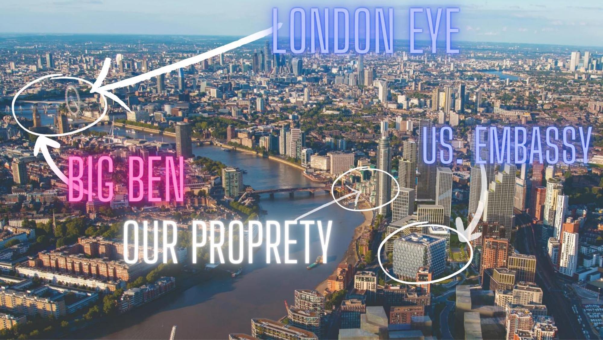 Vauxhall Large 2bedroom With Amazing River View Panoramic Balcony * London