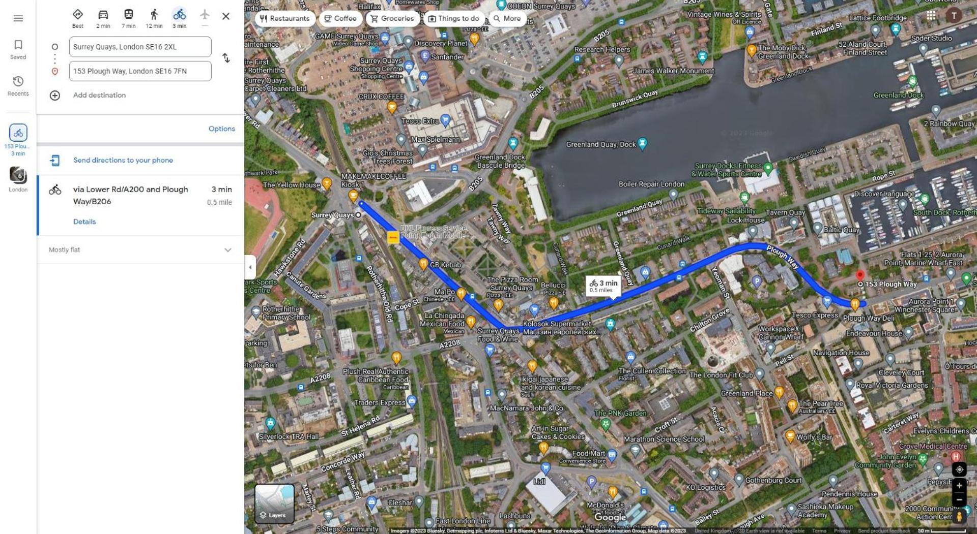 Appartement Surrey Docks Se16 Near Canada Water N Easy Access Canary Wharf Londen