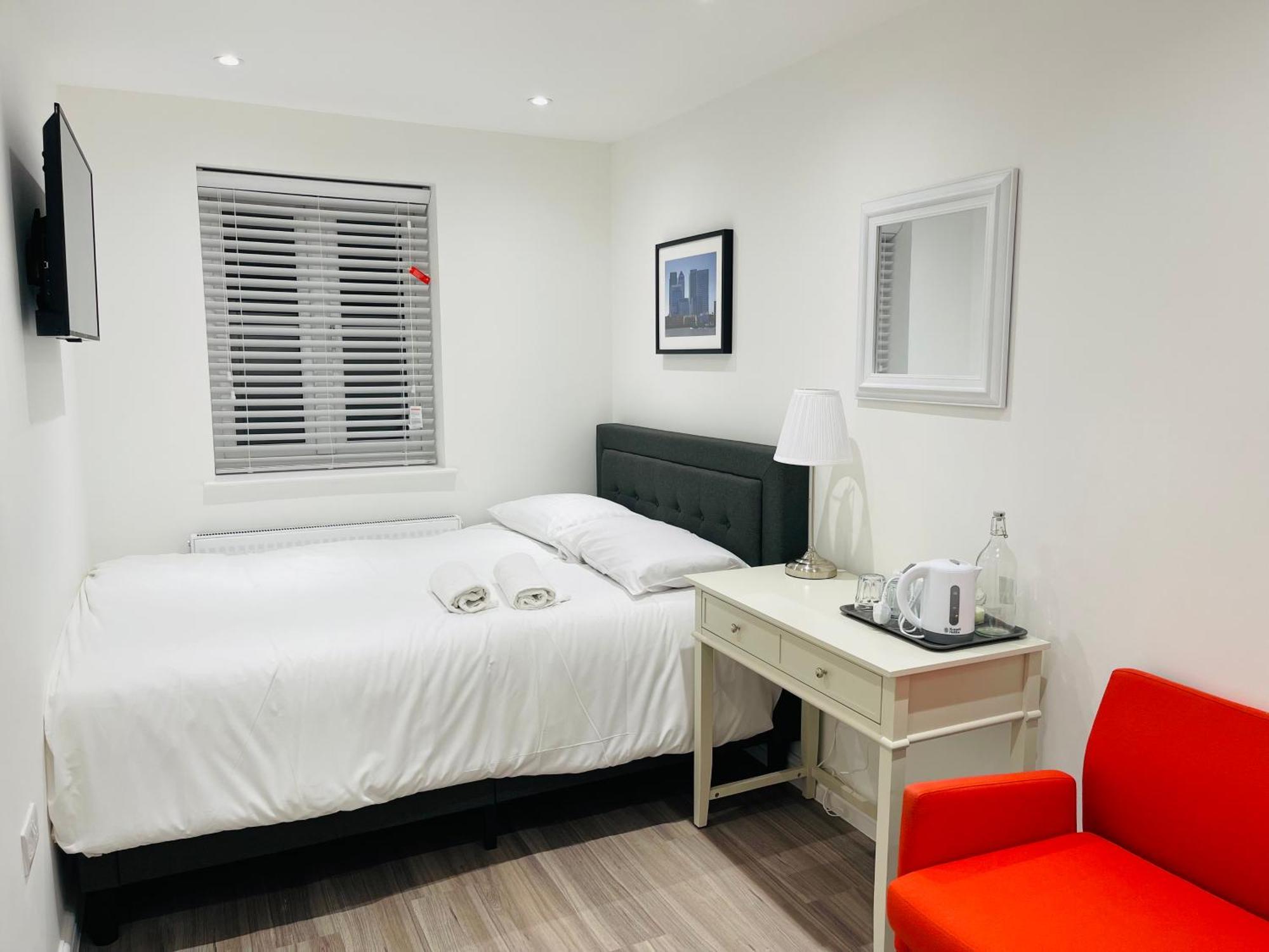 Gjestgiverier Riverside Premium Double Garden View E14 London