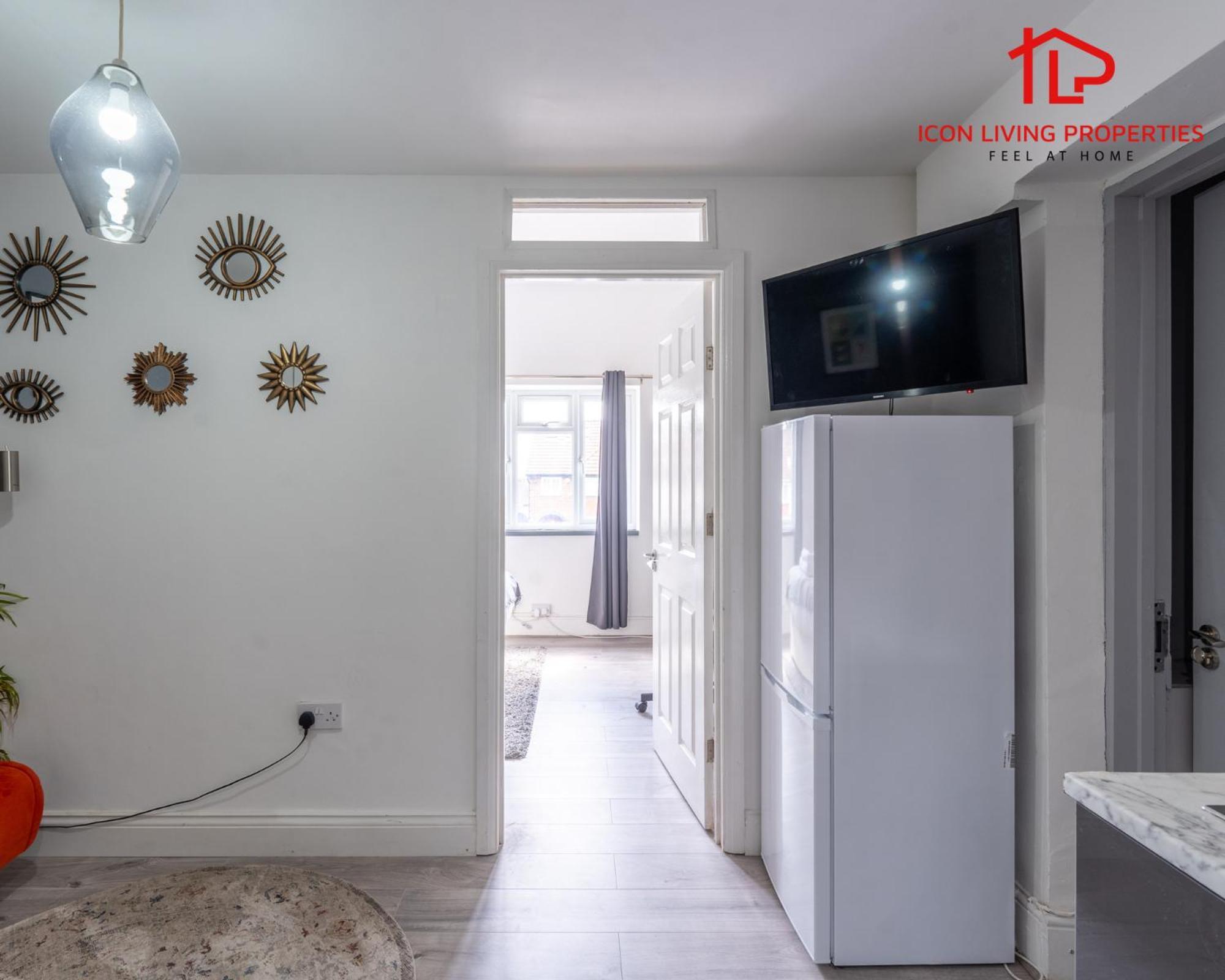 1 Bedroom Arch-view 2 By Icon Living Short Lets & Serviced With Free Parking Apartamento
