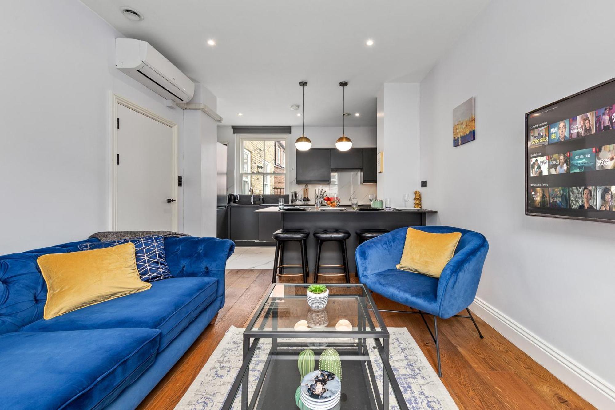 Stylish 2 Bedroom In Westminster Sleeps 5 With Ac Appartement *