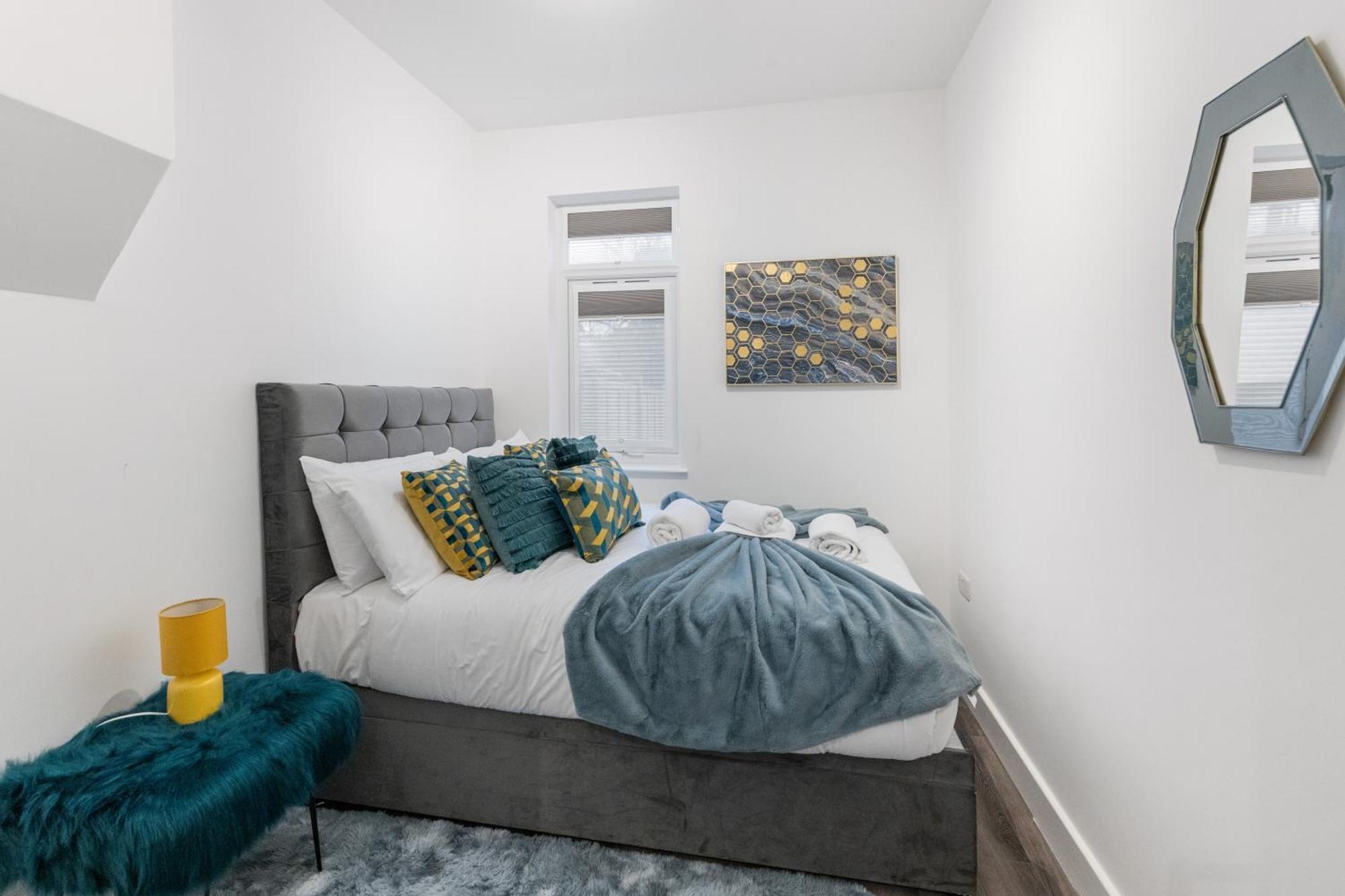 Leilighet Modern 2 Bedroom 3 Min Walk To Tube Station