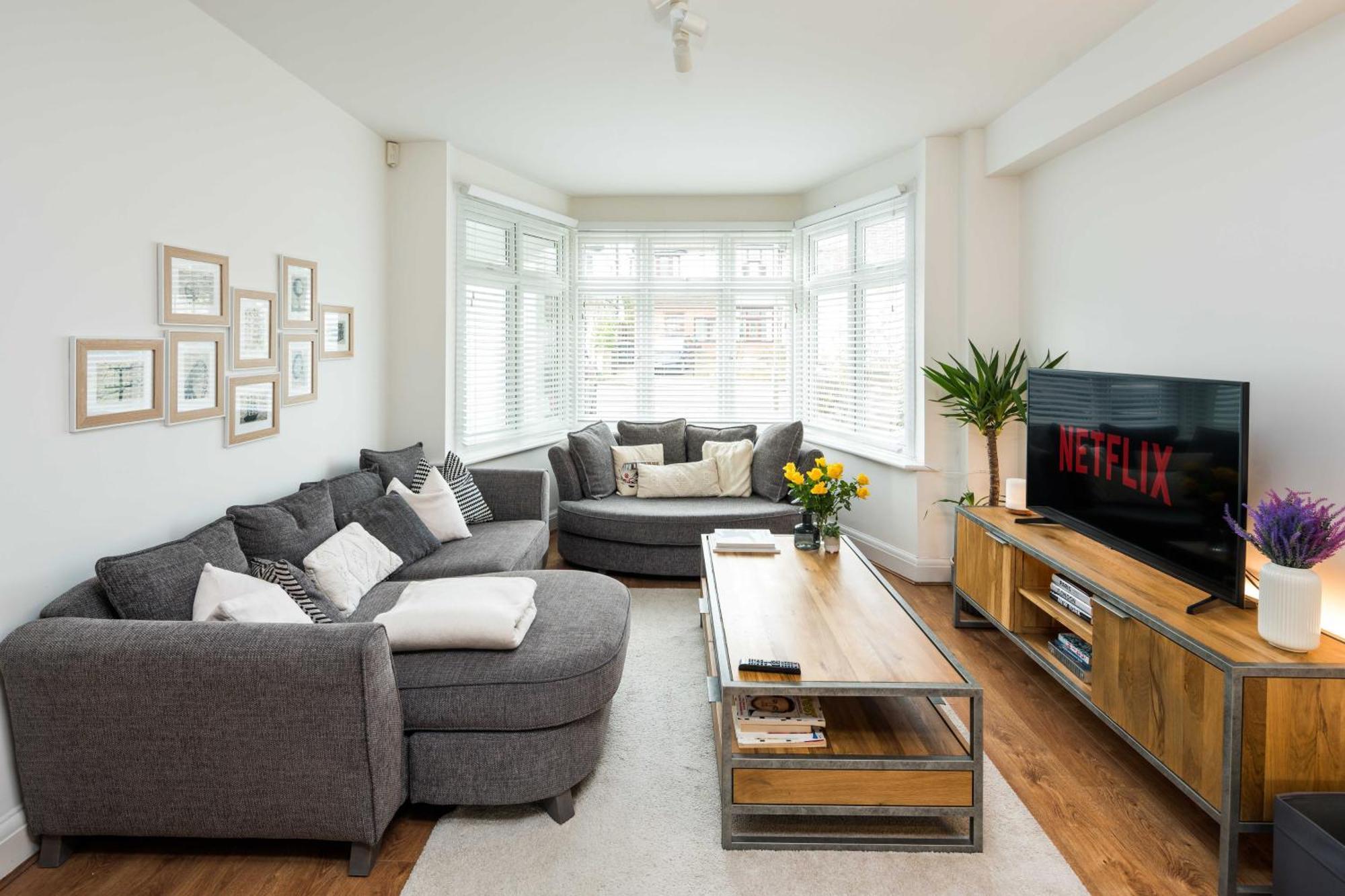 Ferienhaus Contemporary 5 Bedroom With Garden North Finchley *