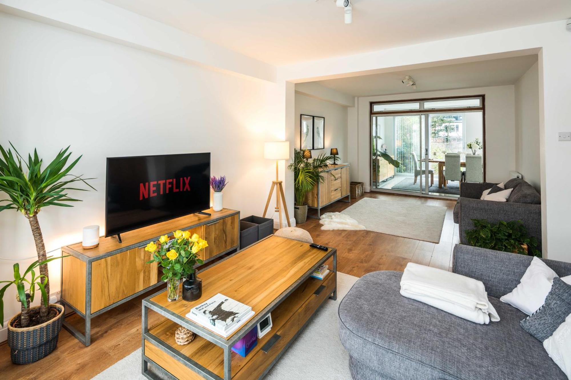 Ferienhaus Contemporary 5 Bedroom With Garden North Finchley London
