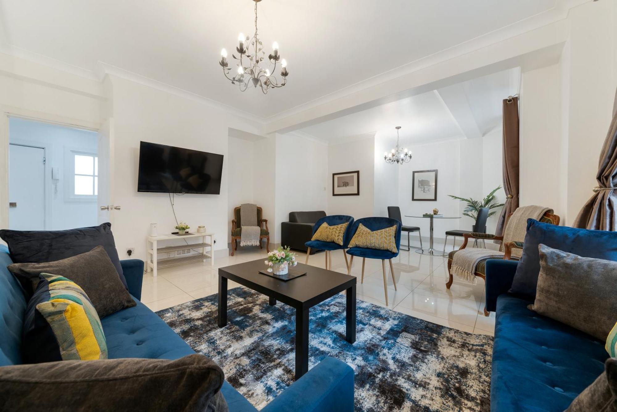 2bd Flat Opp Harrods - Sleeps 5 Leilighet *