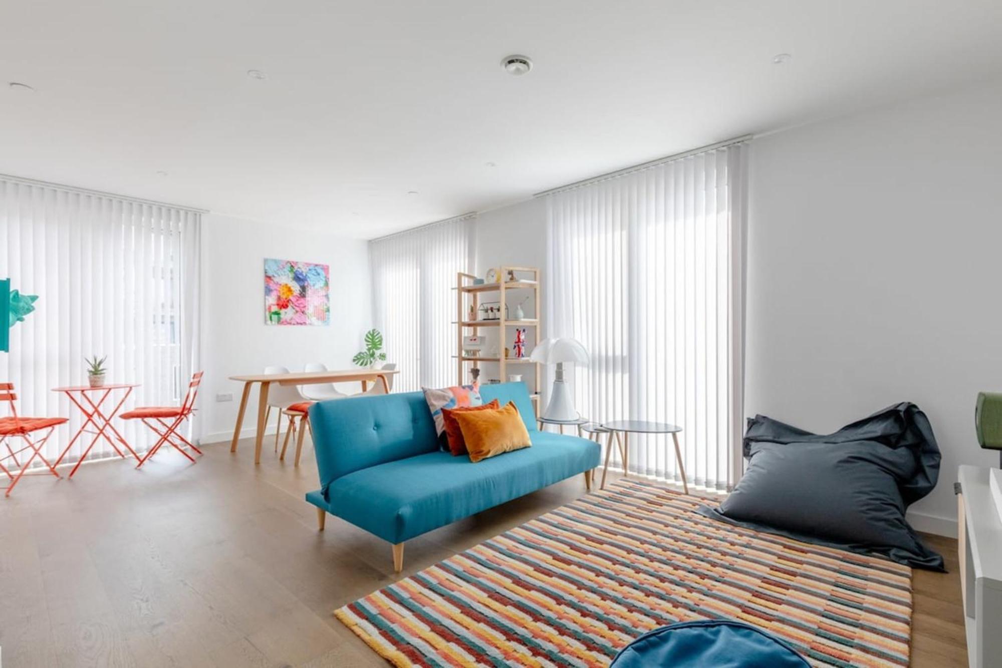 Apartment Stylish 2bd Oasis Wbalcony South East London! *