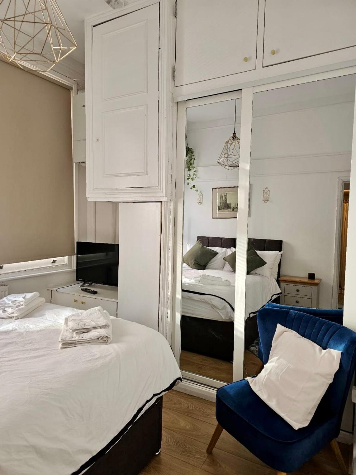 Leilighet Modern Flat In Victorian West Kensington Mansion *