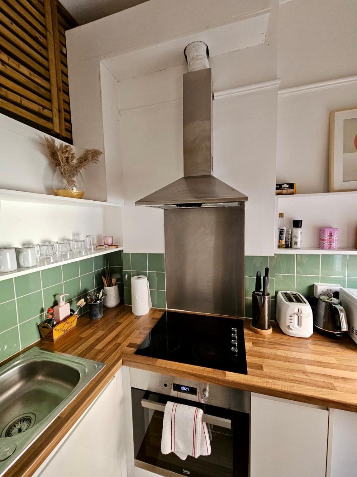 Leilighet Modern Flat In Victorian West Kensington Mansion *