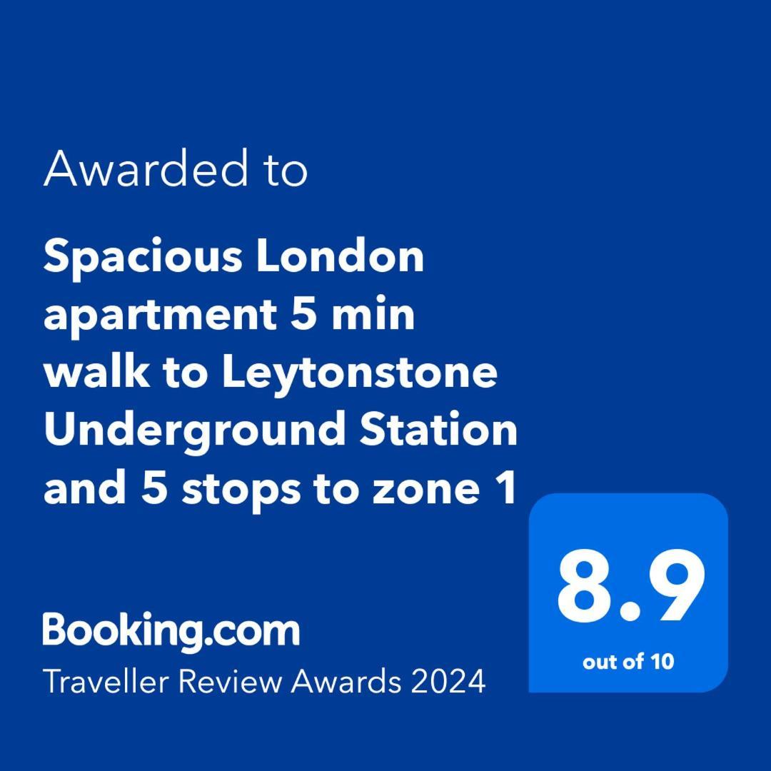 Spacious 5 Min Walk To Leytonstone Underground Station And 5 Stops To Zone 1 Apartment *