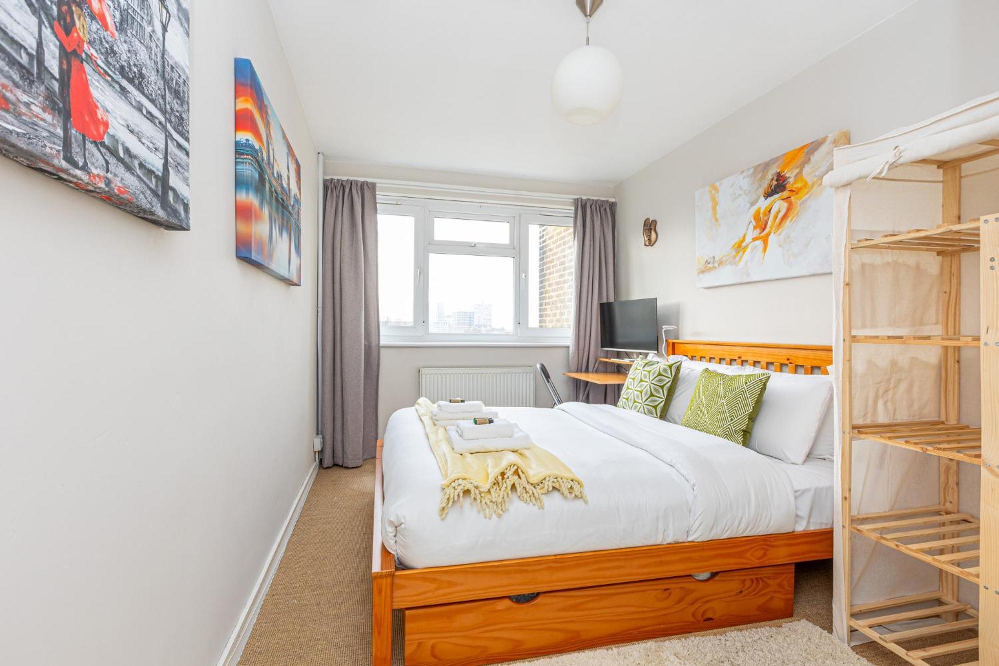 2br Balcony, Battersea, 5min Clapham Junction St Apartment *
