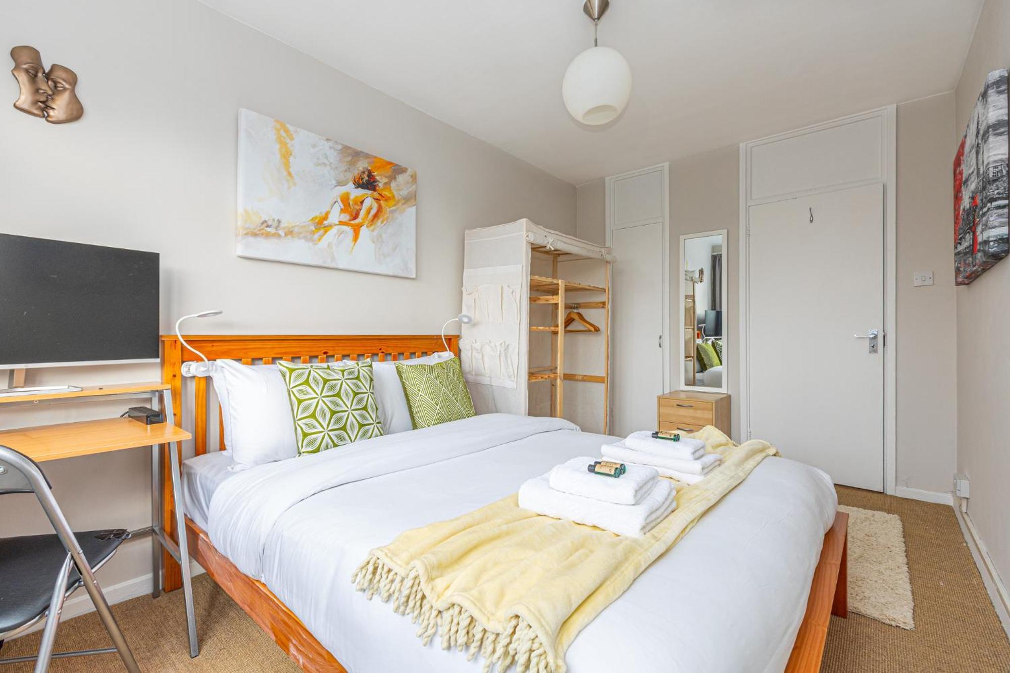 2br Balcony, Battersea, 5min Clapham Junction St Apartment *