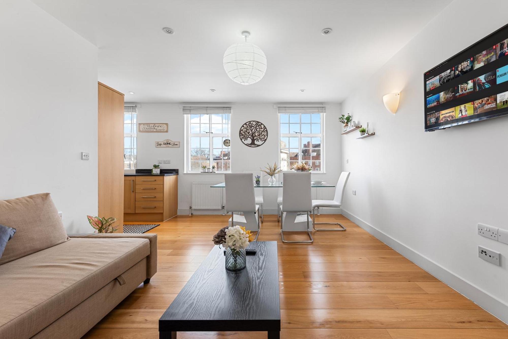 Apartment Modern Flat In Stockwell, 10 Mins From Oxford Circus *