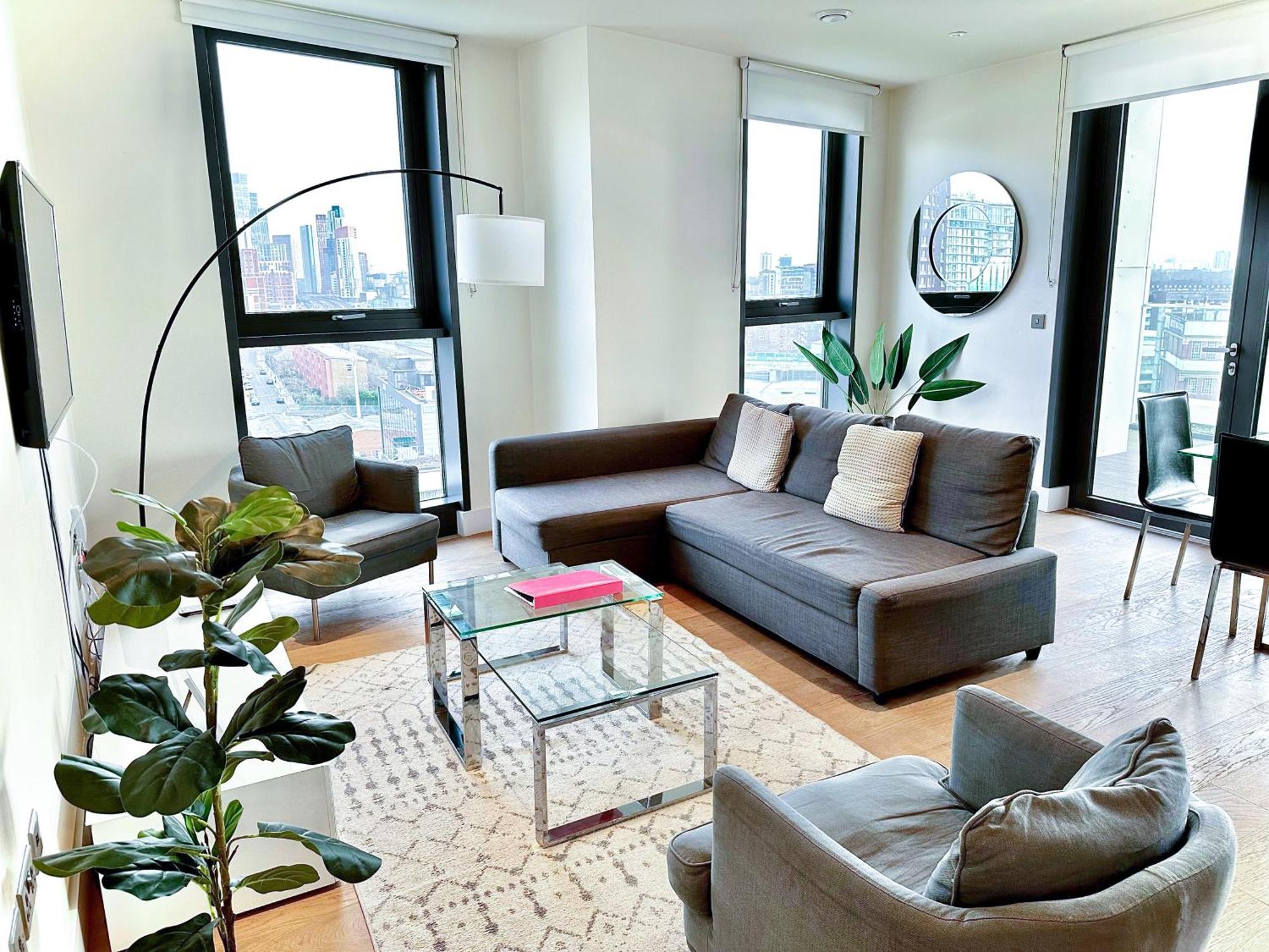 Apartamento 3 Bedroom Penthouse With Private Terrace, Battersea, Nine Elms *