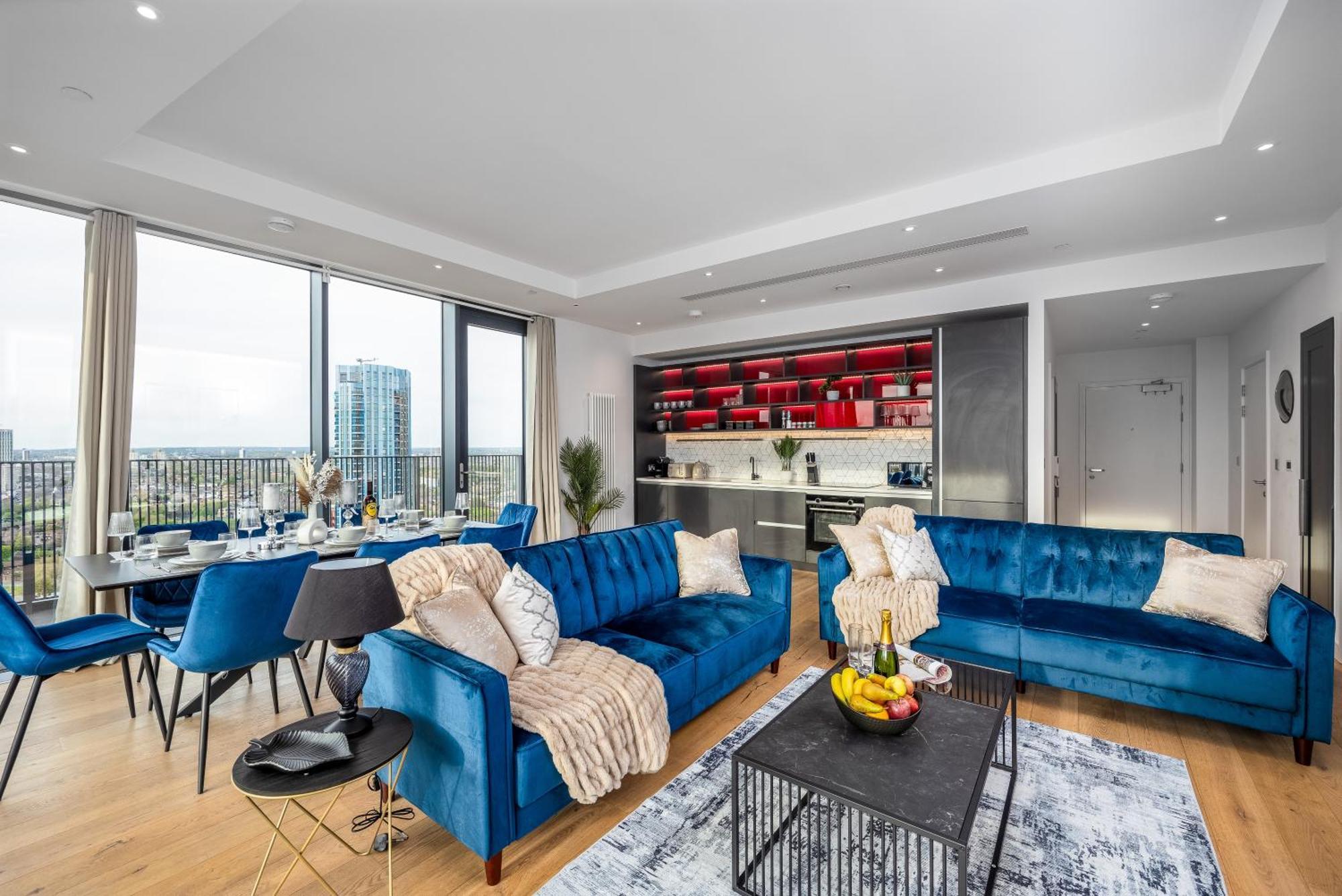 Leilighet Luxury & Spacious 2 Bedroom Apt With City Views *
