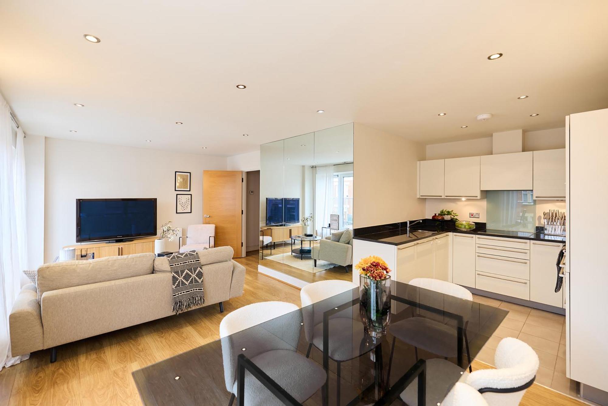 Apartment The Battersea Park Place - Amazing 2bdr Flat With Terrace *