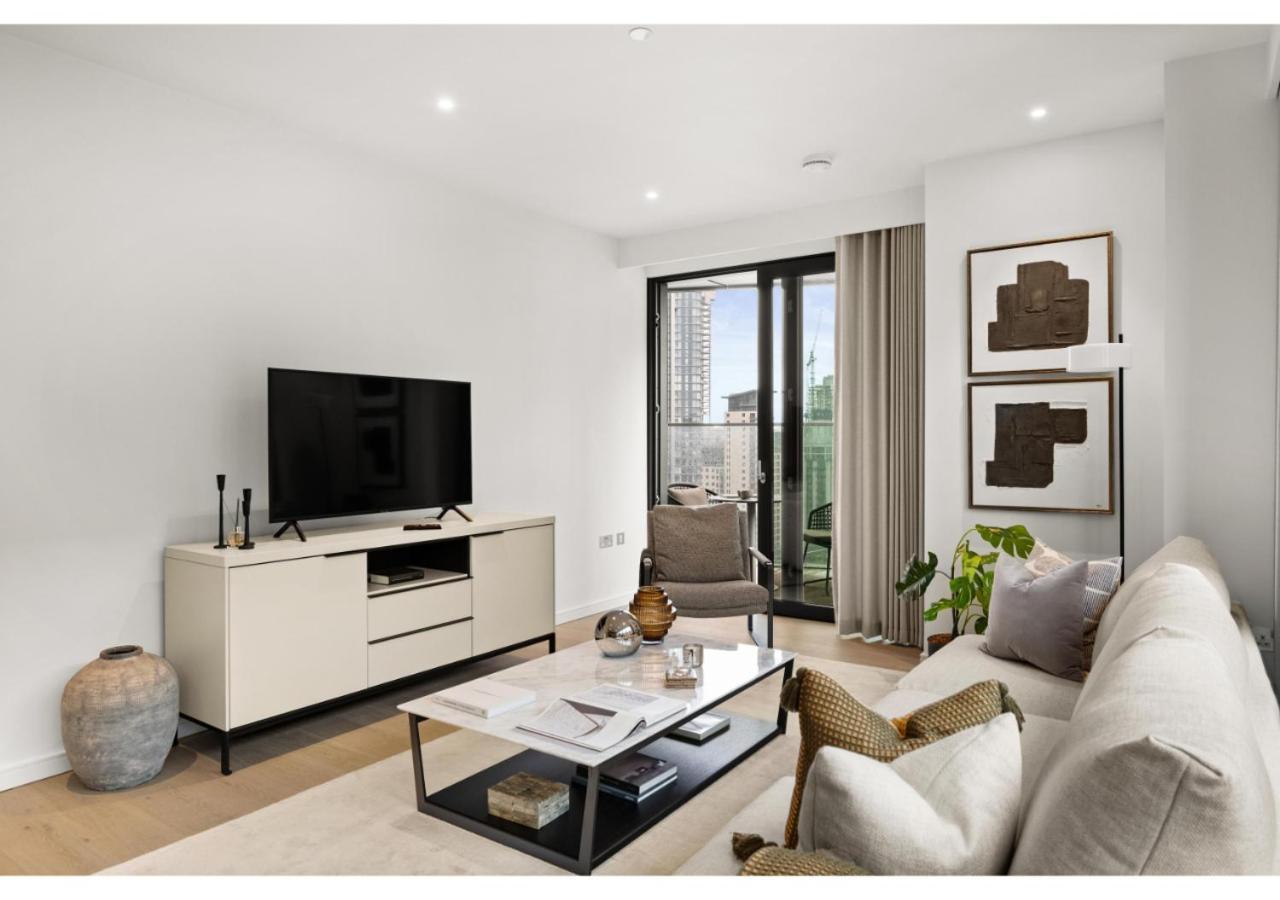 Elegant And Modern In Canary Wharf Right Next To Thames Apartment London