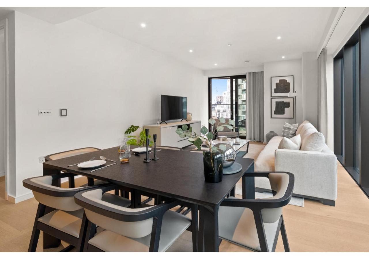 Elegant And Modern In Canary Wharf Right Next To Thames Apartment *