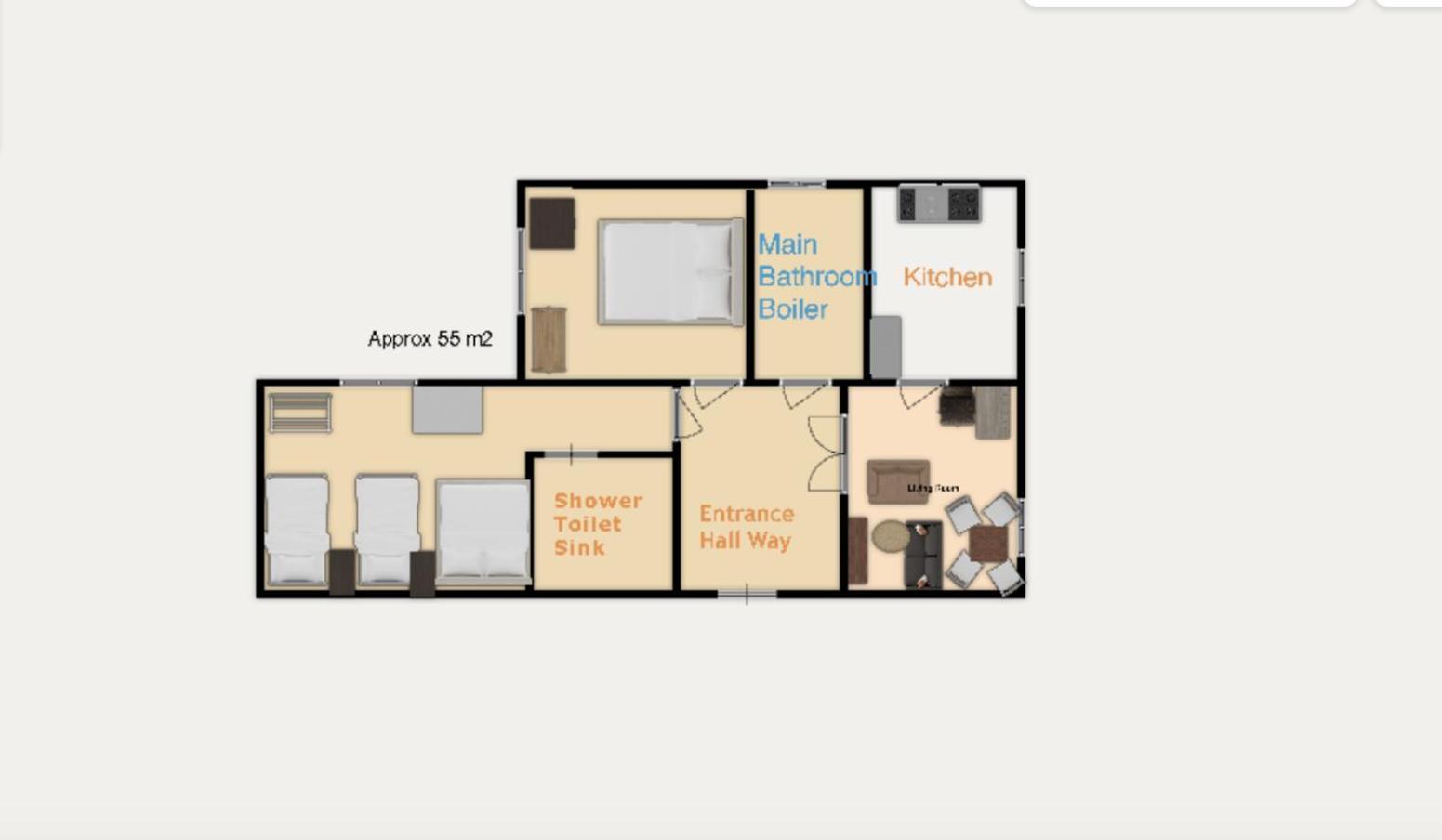Leilighet Family-friendly 2-bed, 2-bath Xmas - Book Now!