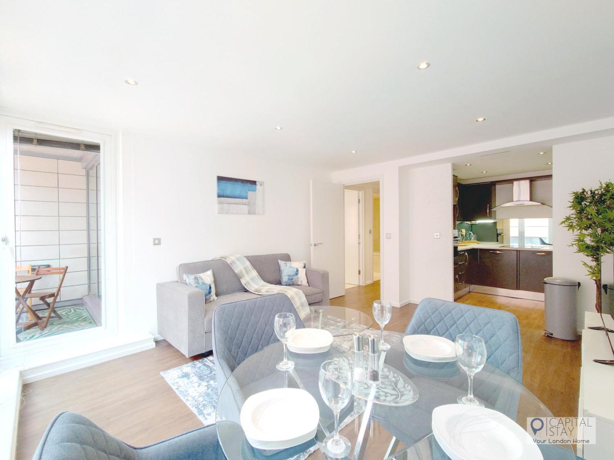 Deluxe One Bed By Excel & O2 Apartment