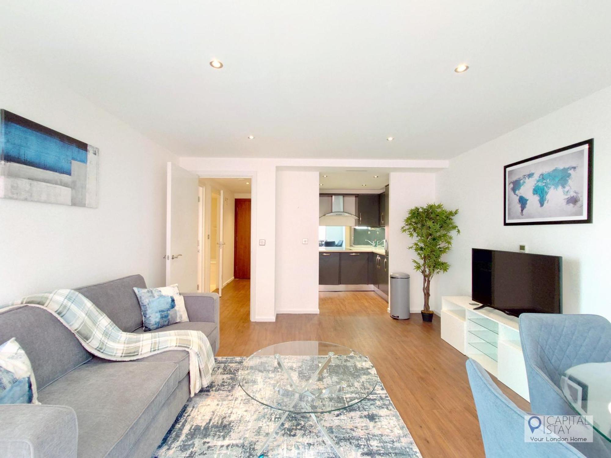 Deluxe One Bed By Excel & O2 Apartment *