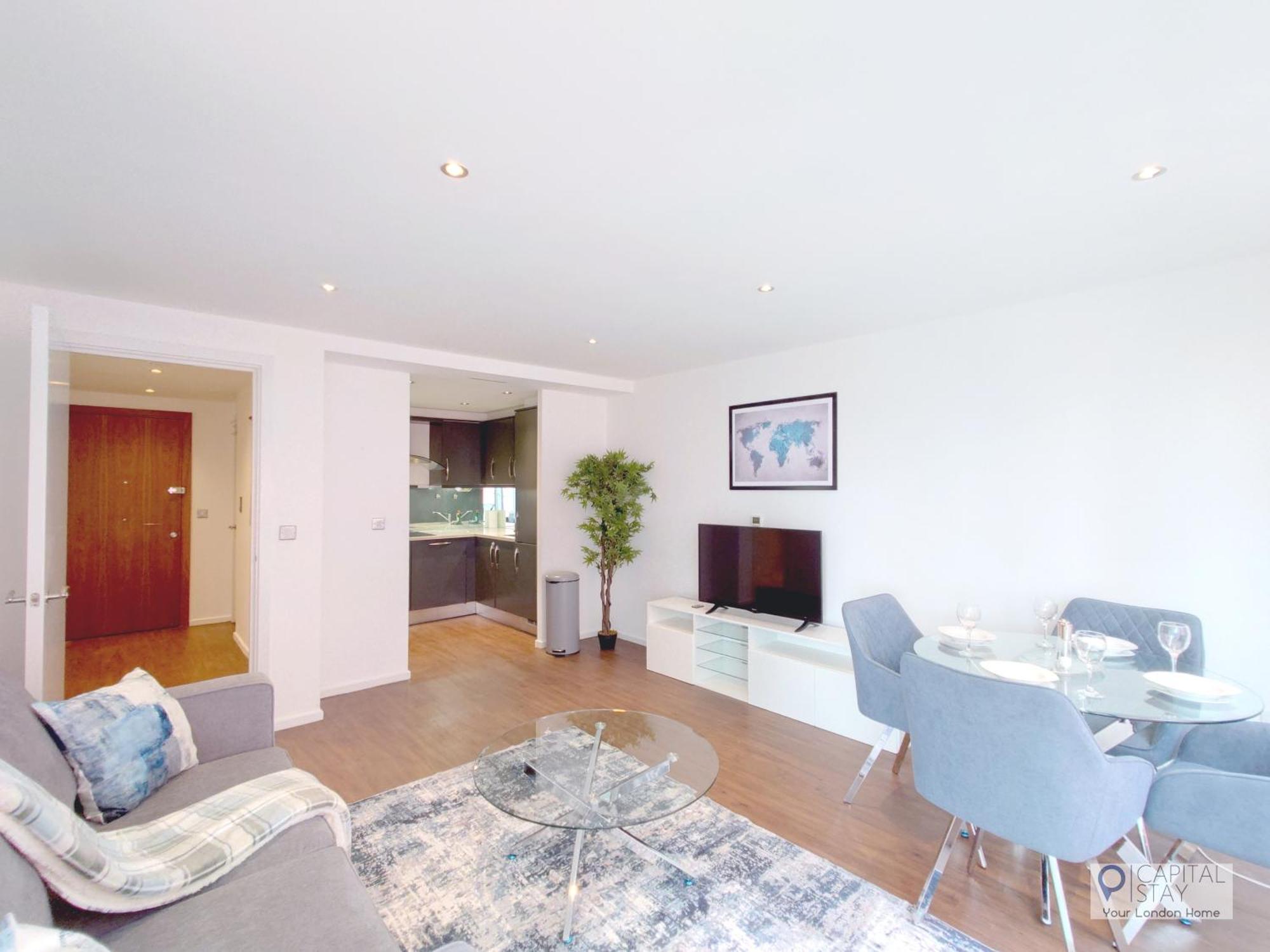 Deluxe One Bed By Excel & O2 Apartment London