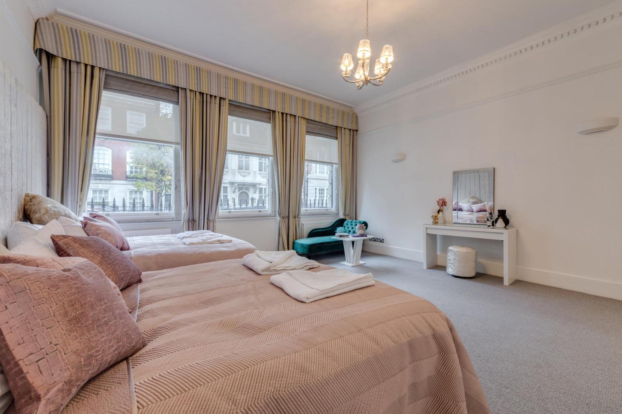 Apartment Stylish 3 Bedroom Luxury In Harley Street - 3hs *