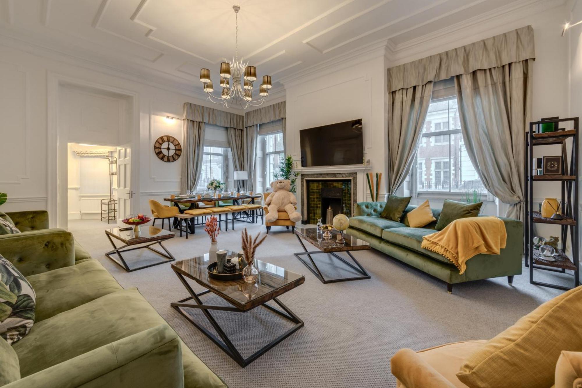 Stylish 3 Bedroom Luxury In Harley Street - 3hs Apartment *