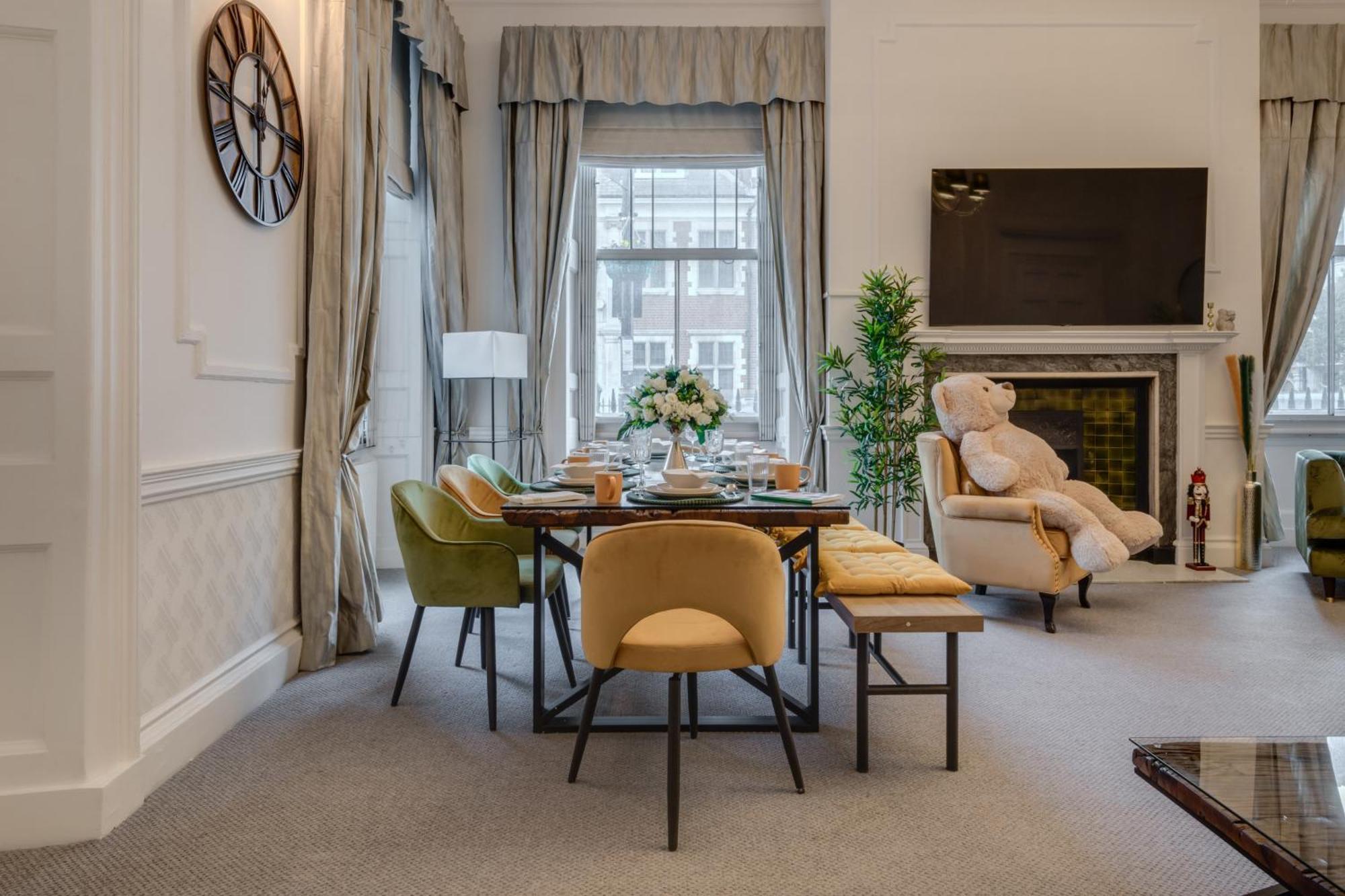 Stylish 3 Bedroom Luxury In Harley Street - 3hs Apartment *