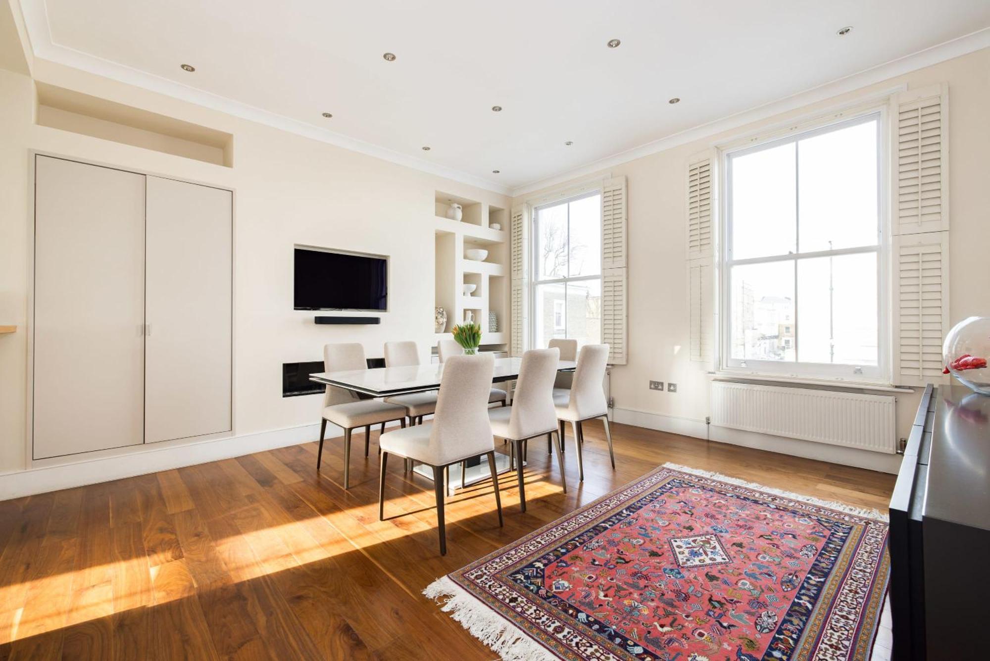 Light-filled Chelsea Duplex London
