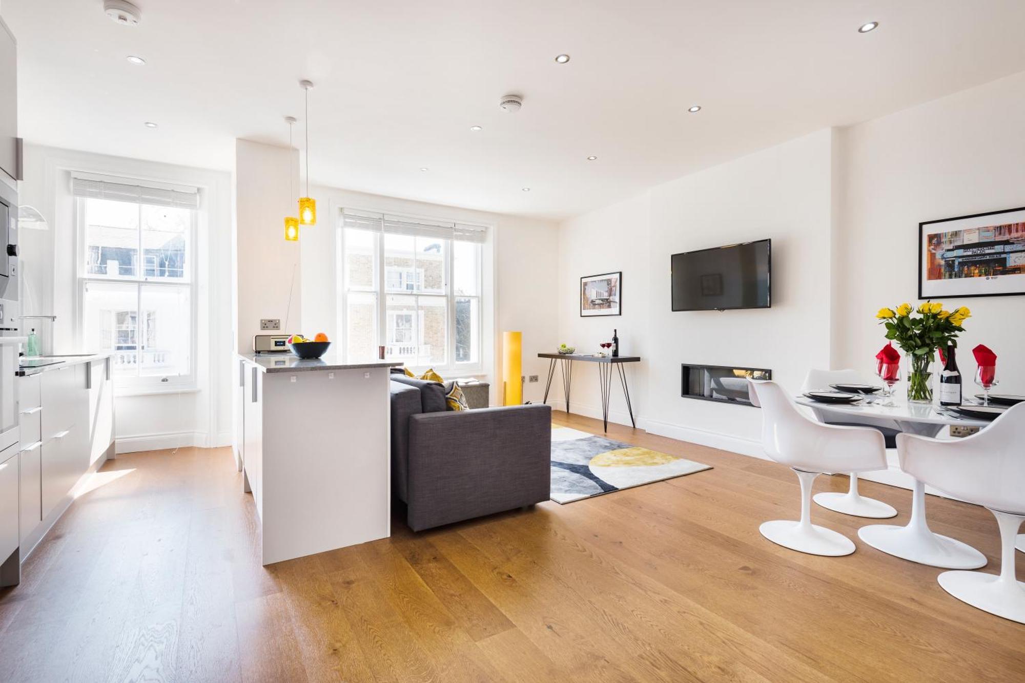 Leilighet Bright And Modern Earls Court Gem