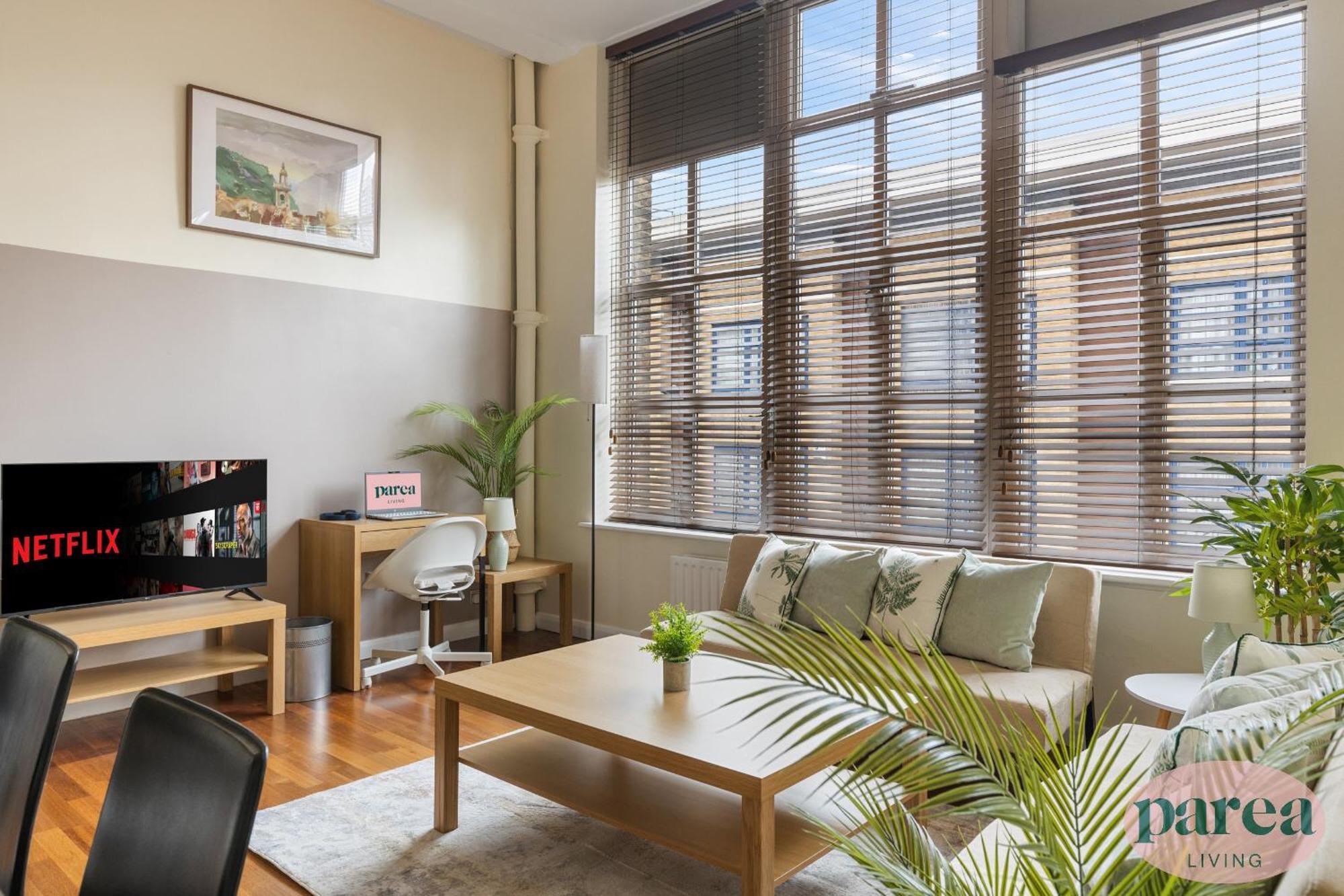 Apartment Parea Living - Spacious 3 Bed Flat, Canary Wharf Views With Parking *