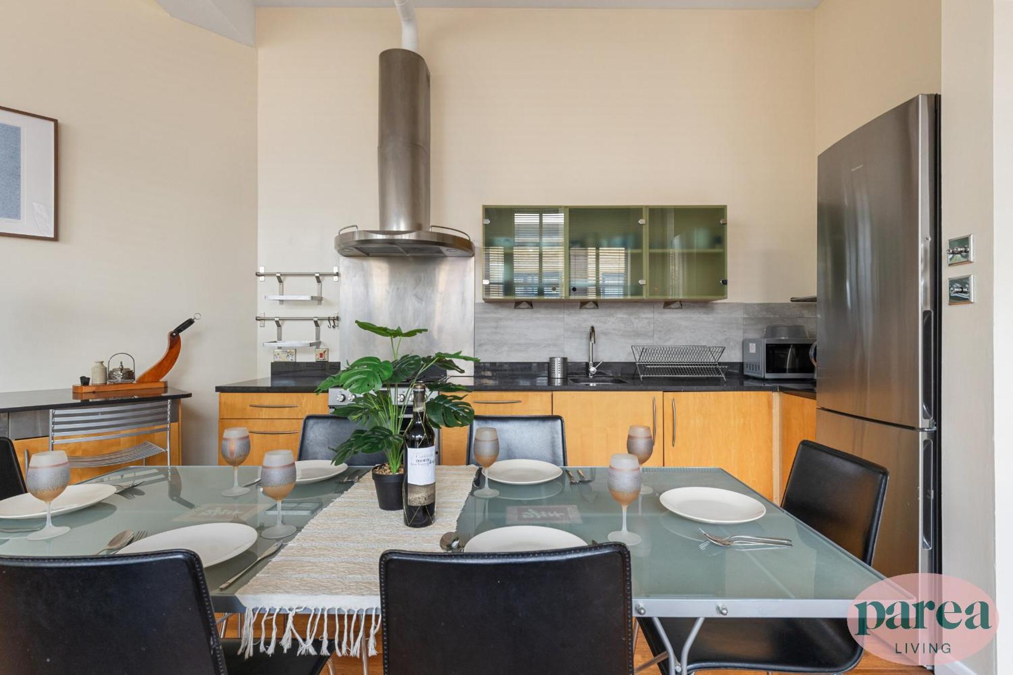 Apartment Parea Living - Spacious 3 Bed Flat, Canary Wharf Views With Parking *
