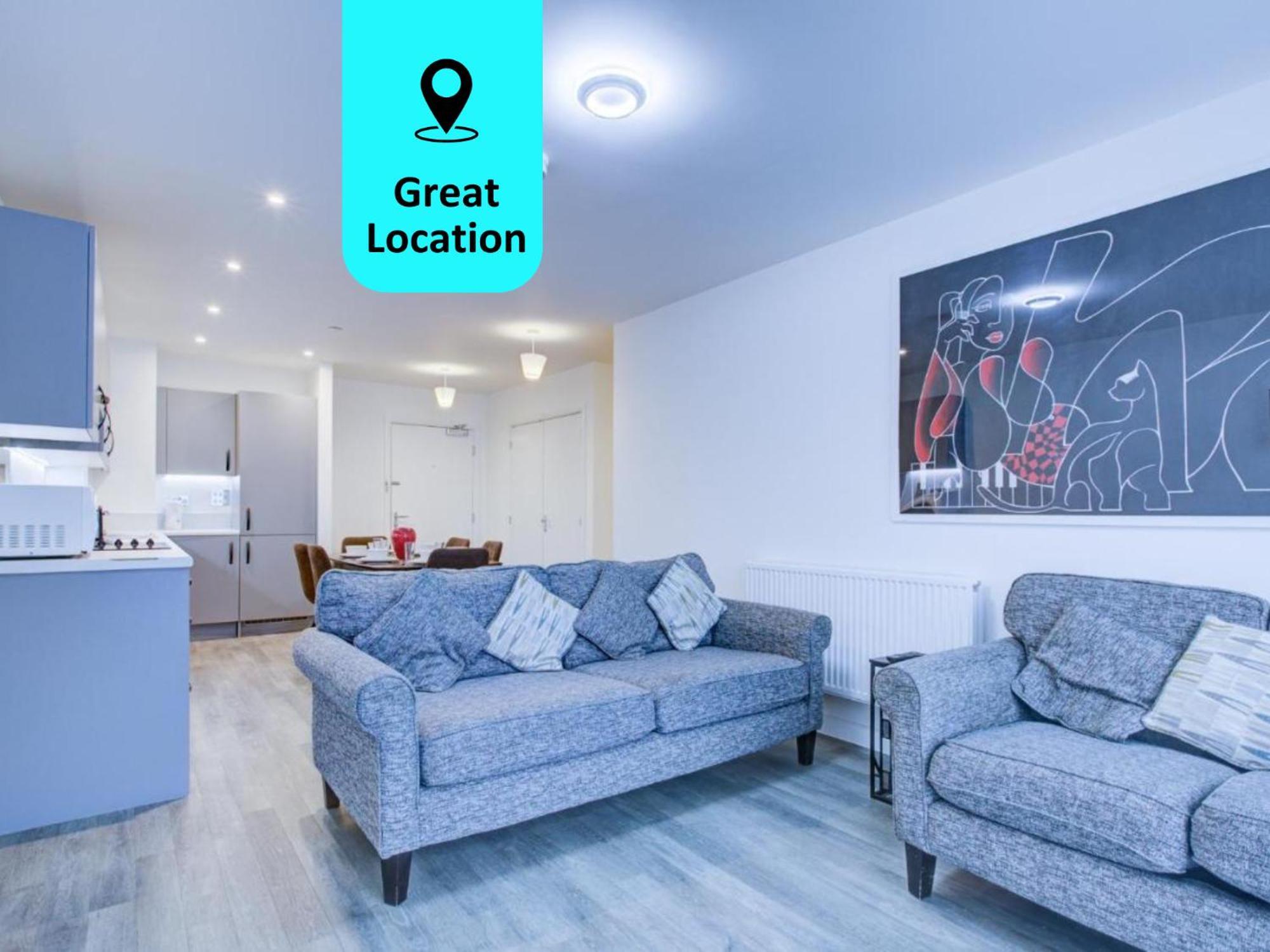 2 Bed 2 Bath Modern In East Acton Appartement *