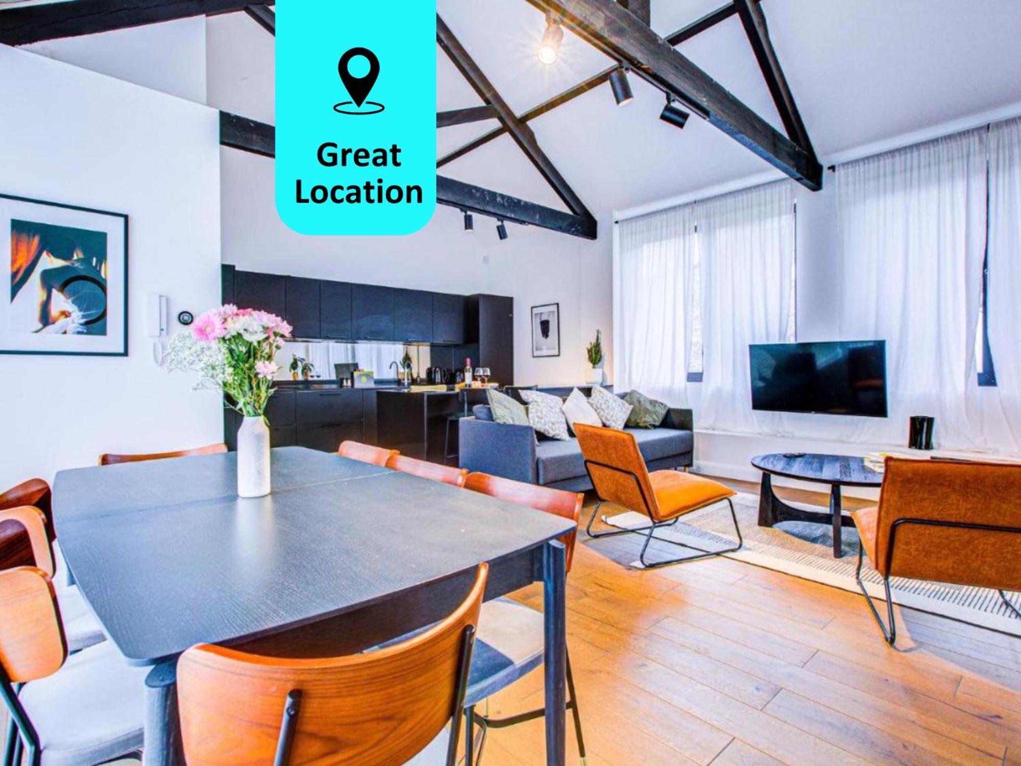 Stunning Penthouse Close To Queen's Park - Mega Fast Internet Appartement *