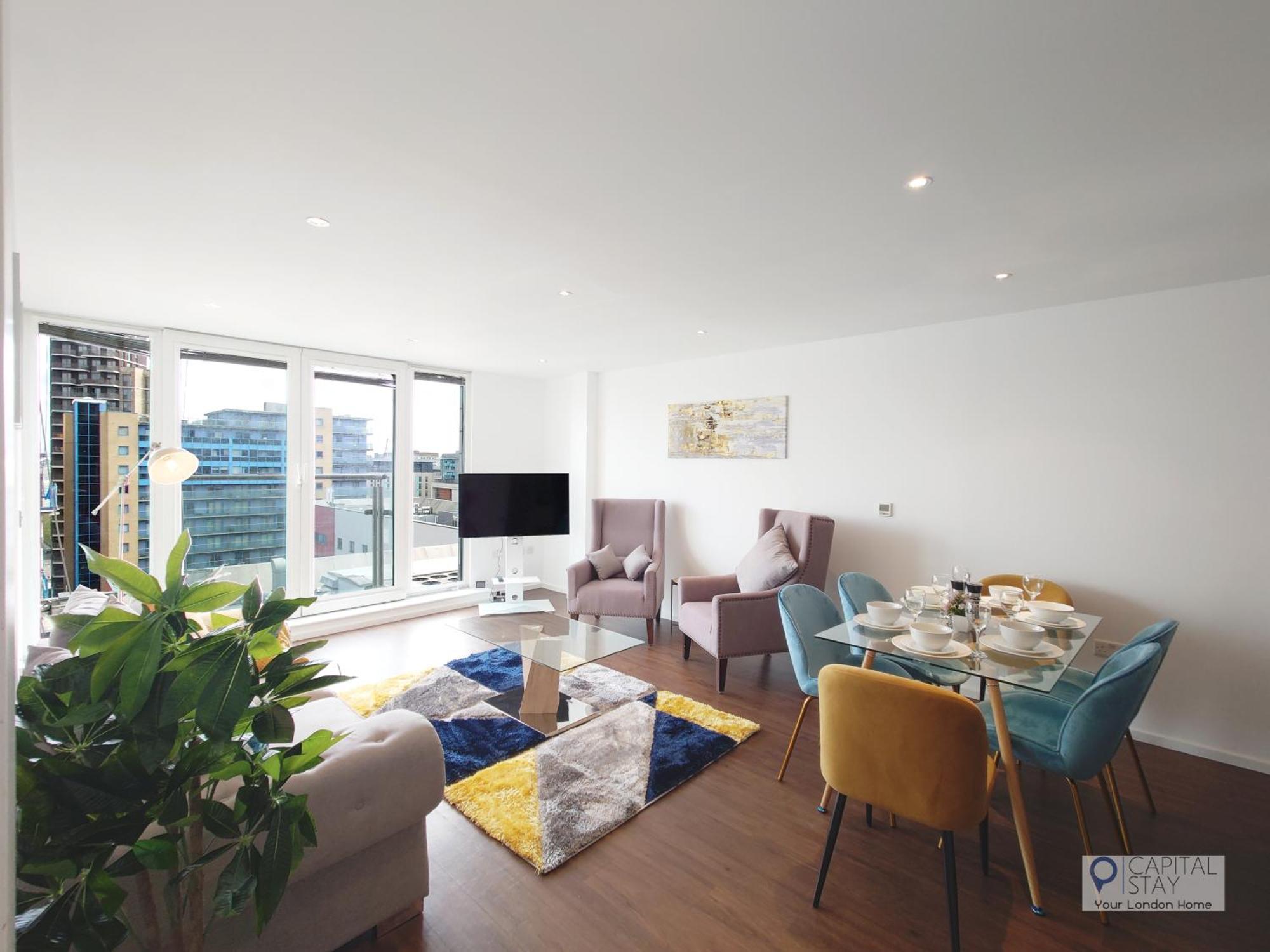 Deluxe Two Bed By Excel & O2 Apartment