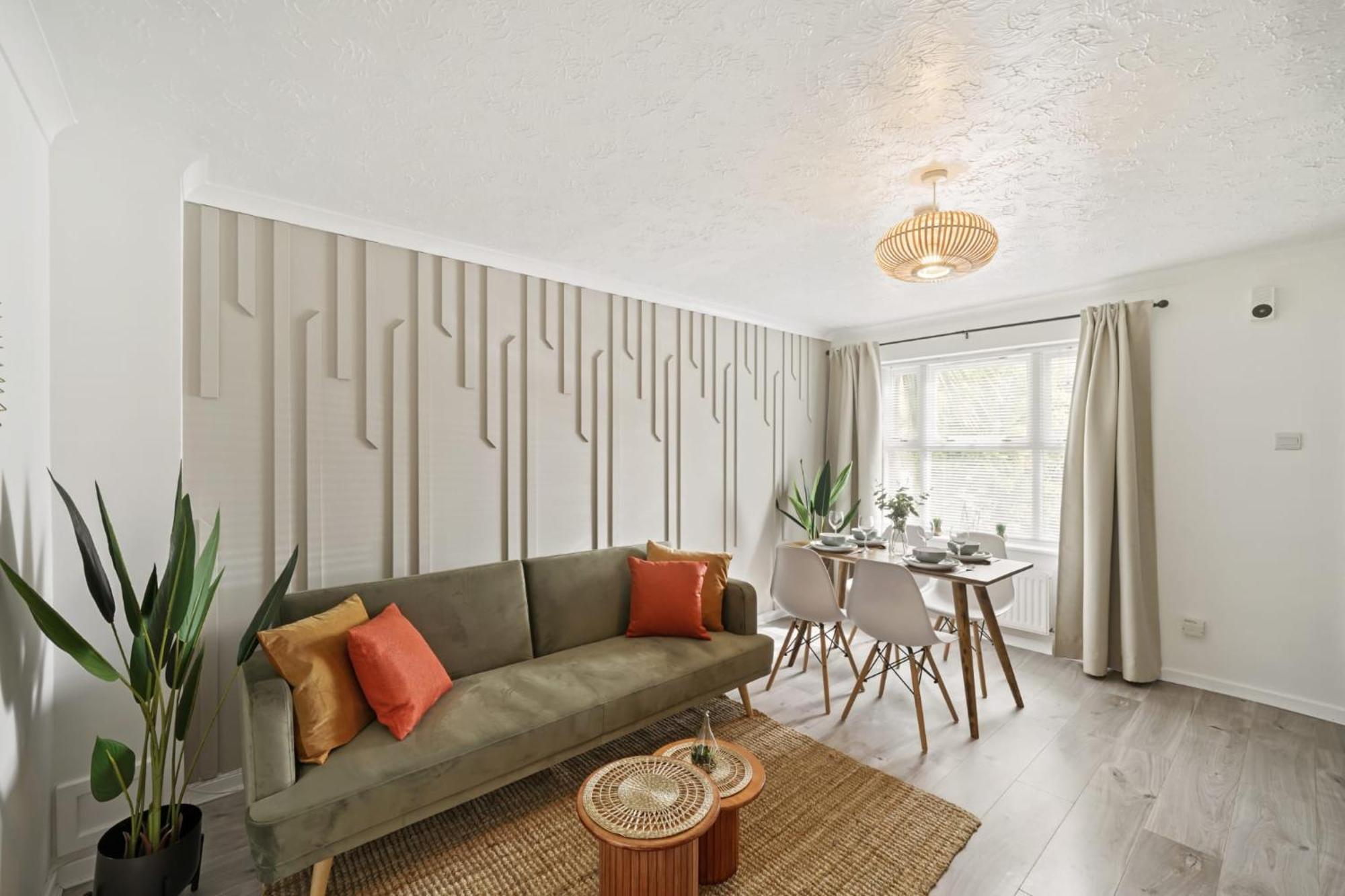 Apartment Cosy & Modern Property In - Sleeps Up To 5 *
