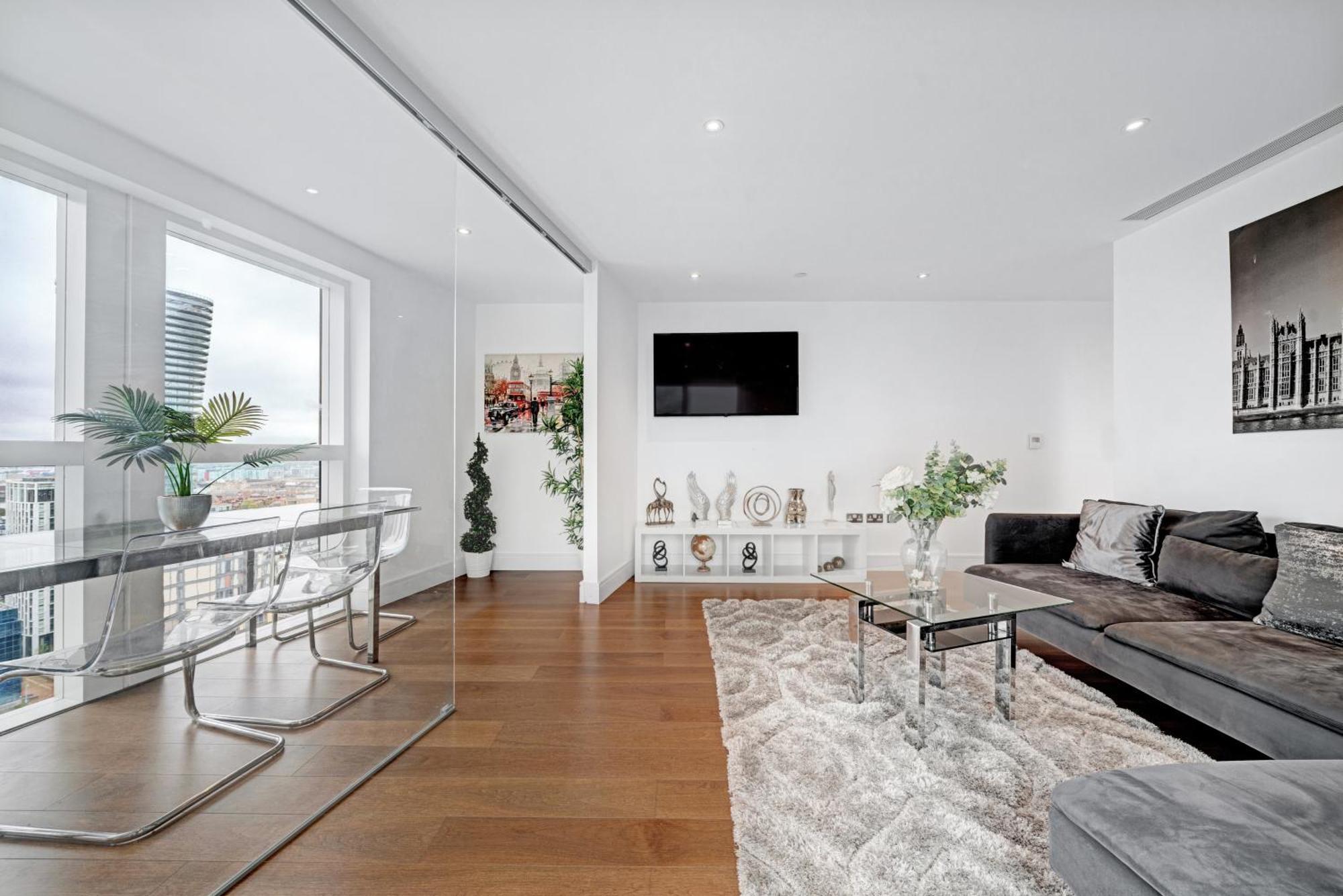 3bed 2bath With High Rise View Canary Wharf