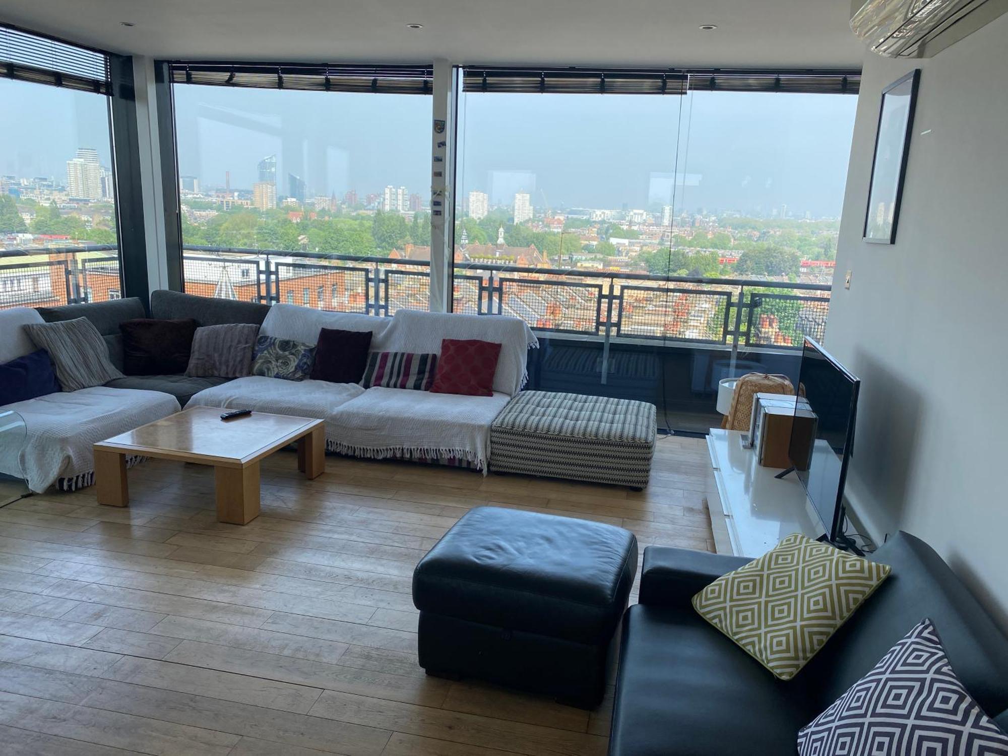 Penthouse In Battersea Amazing Views Of Leilighet *