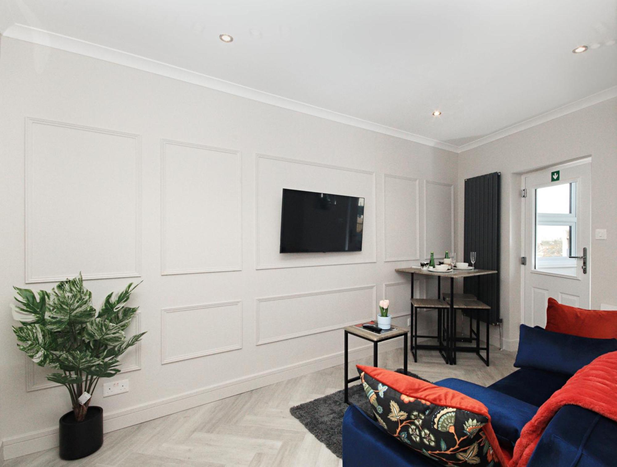 Apartment Rayan Heights Cosy 1 Bedroom Flat Sleeps 2 Perfect For Contractors Tourists Families - Free Parking *