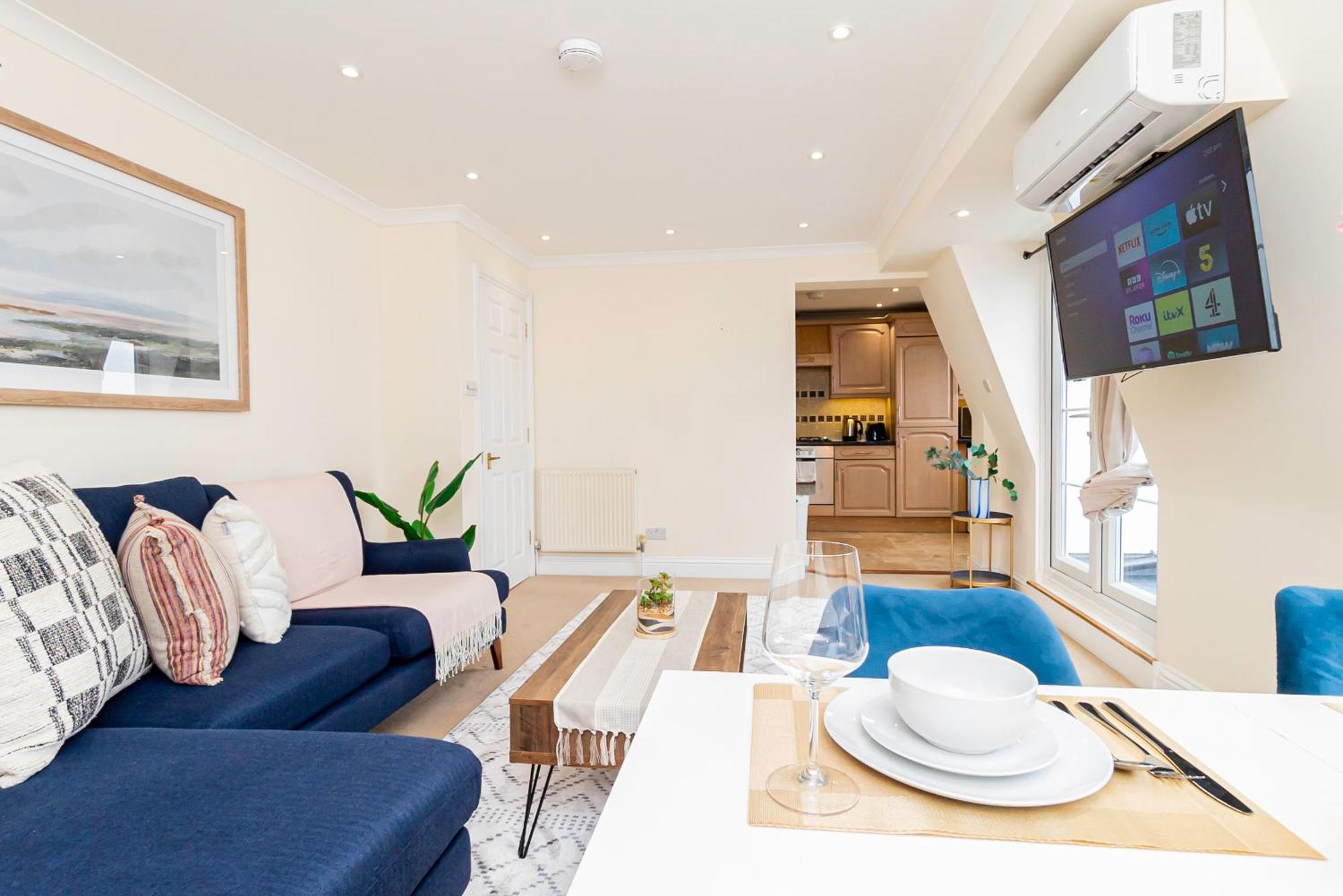 Apartment Battersea 2-bedroom Top-floor With Cozy Balcony London