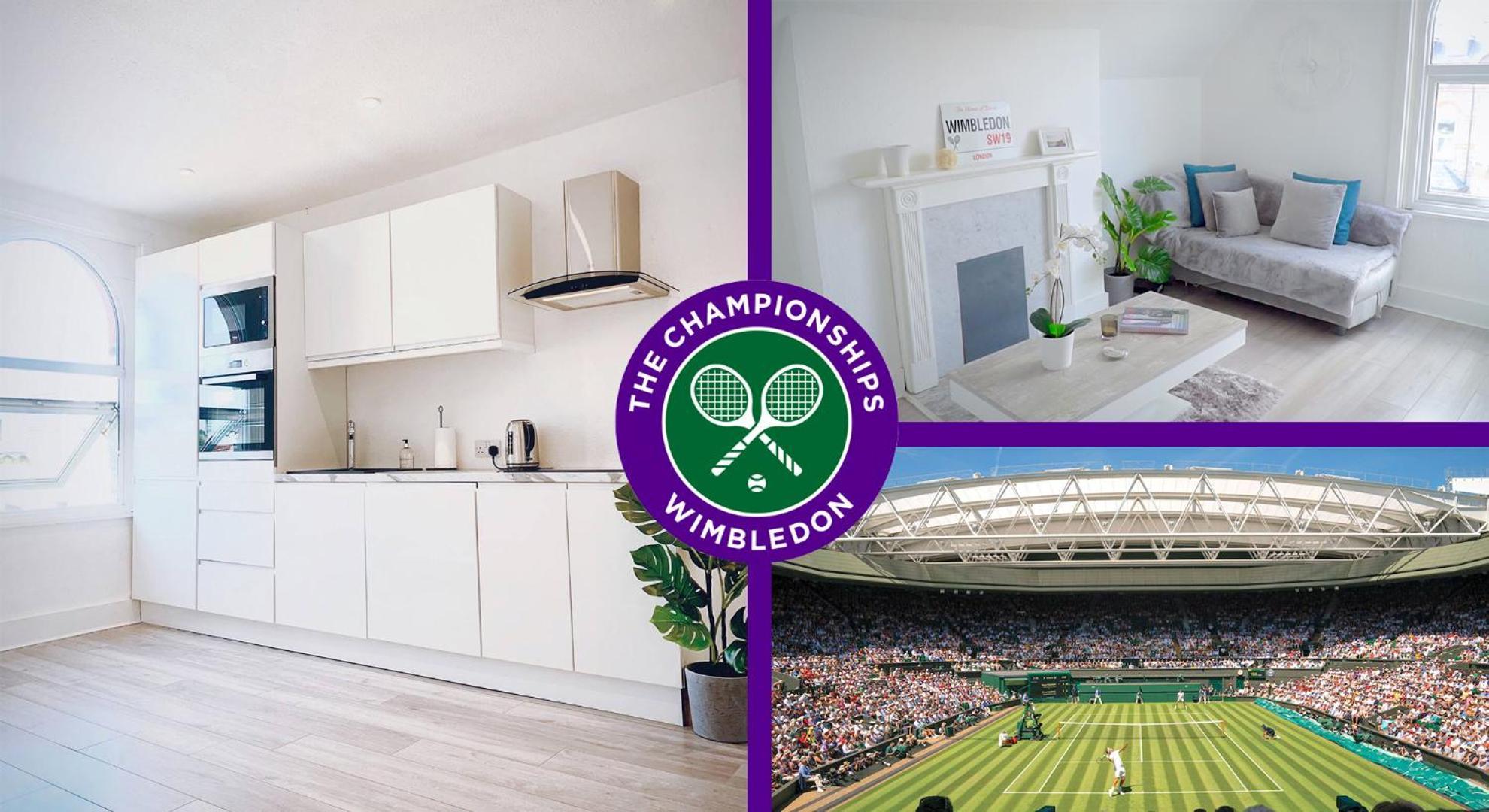 Beautiful 2 Bedroom Wimbledon, 2 Min Walk To Wimbledon Station Apartment *