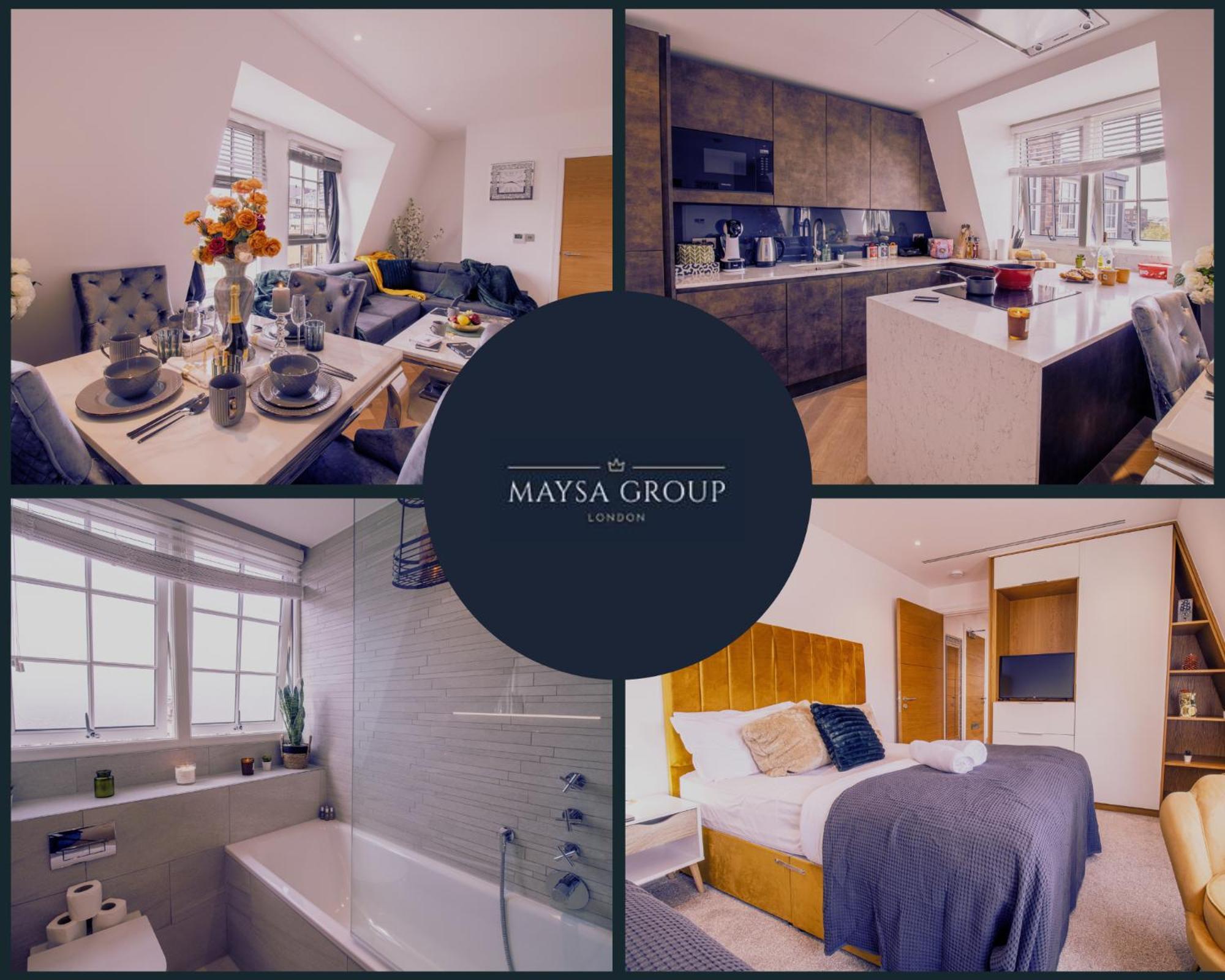Luxurious 1-bedroom Penthouse In Marble Arch 71 * London